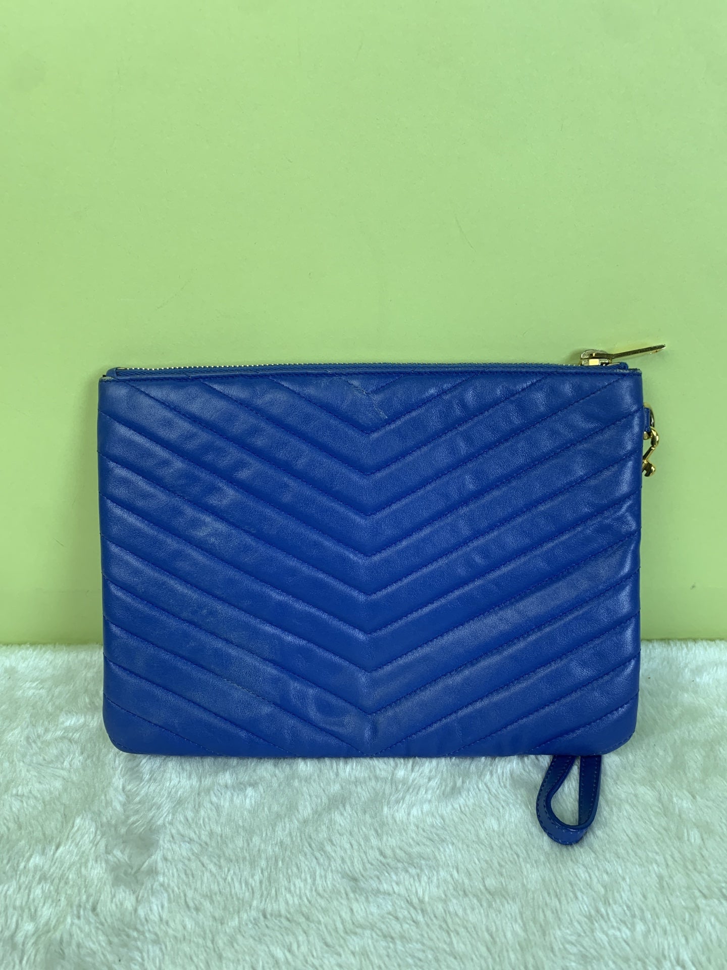 Saint laurent Blue Clutch