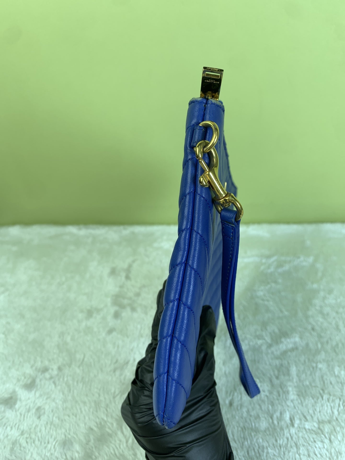 Saint laurent Blue Clutch