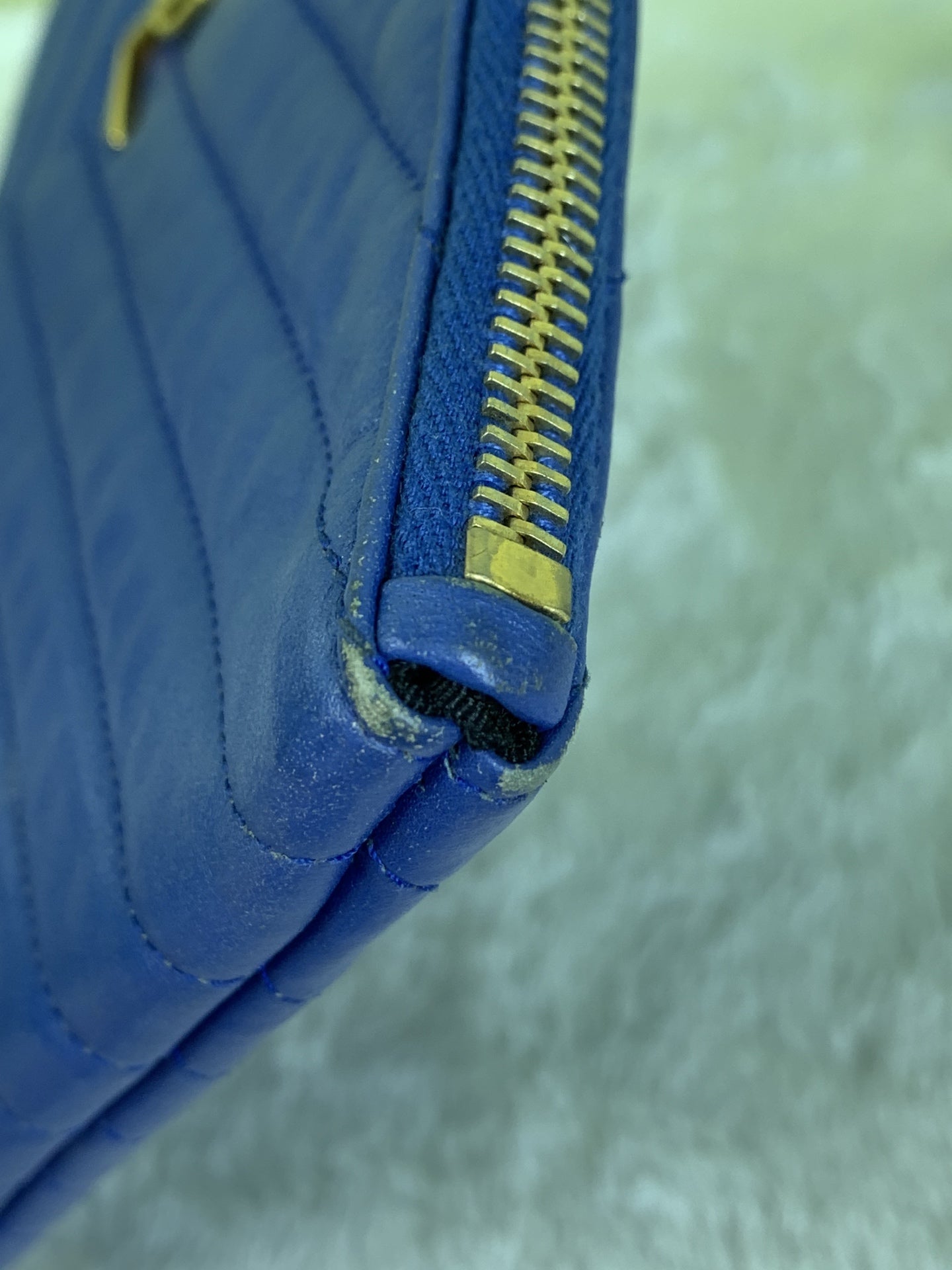 Saint laurent Blue Clutch