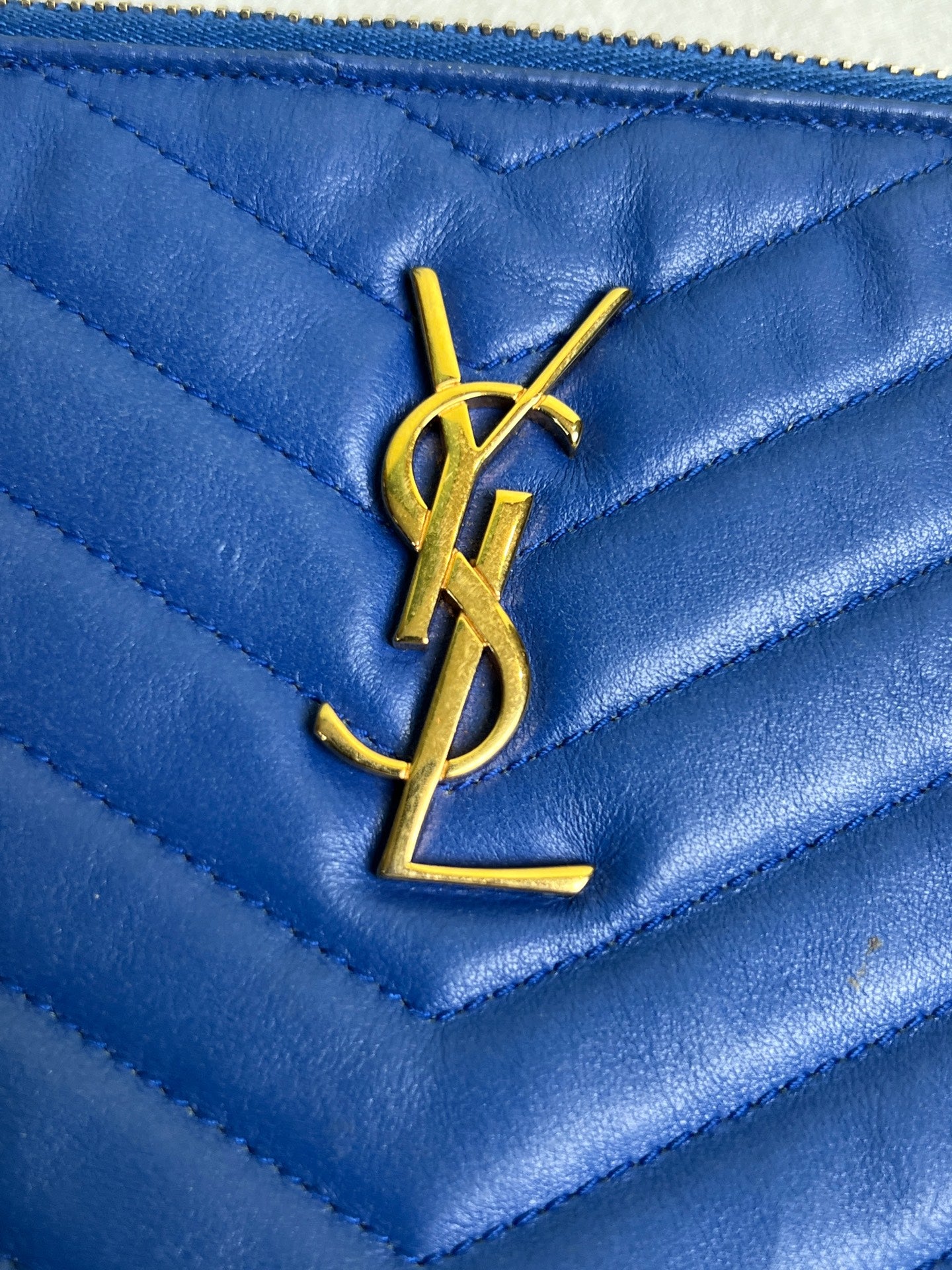 Saint laurent Blue Clutch