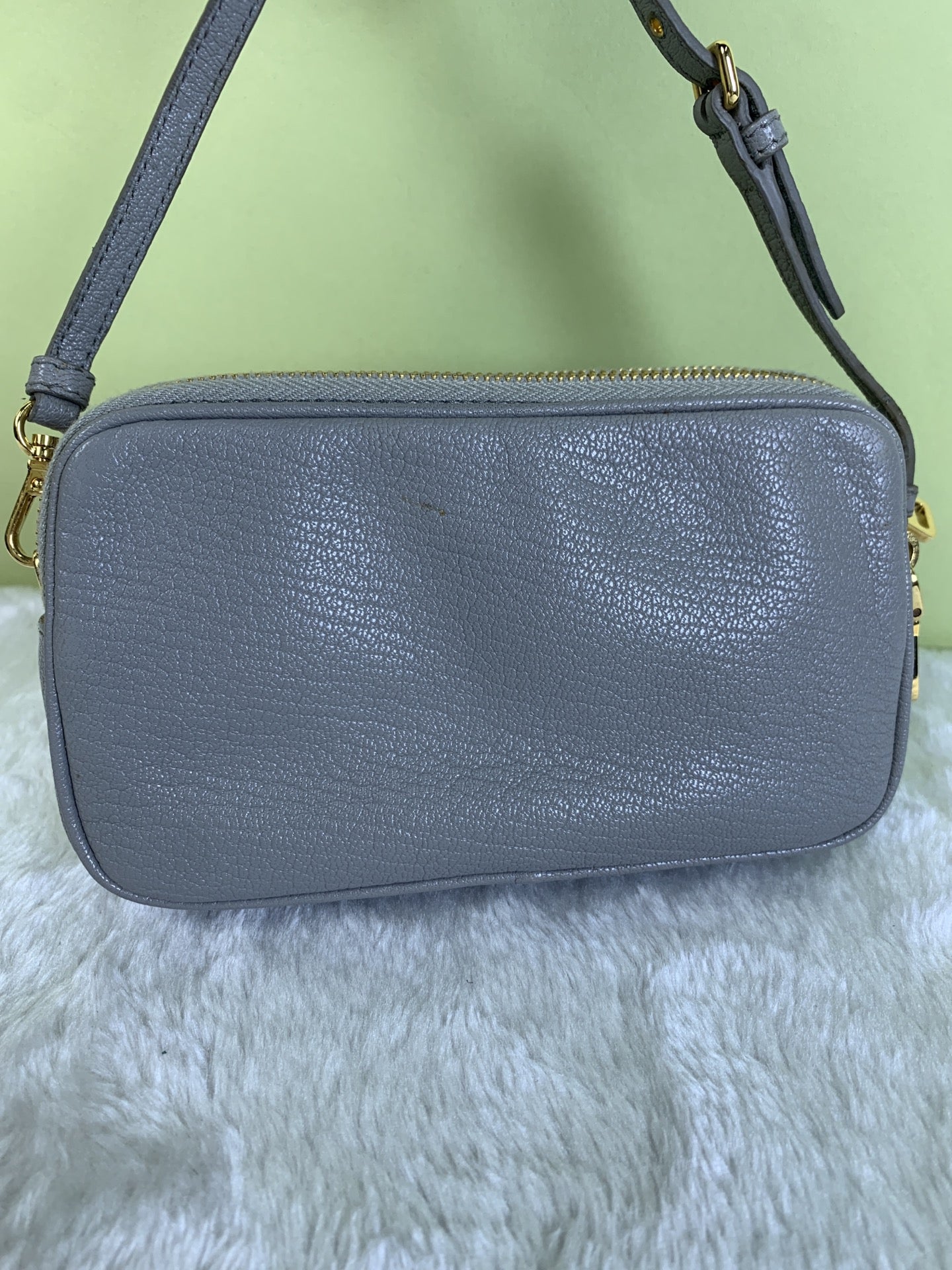 Miu Miu Gray Satchel