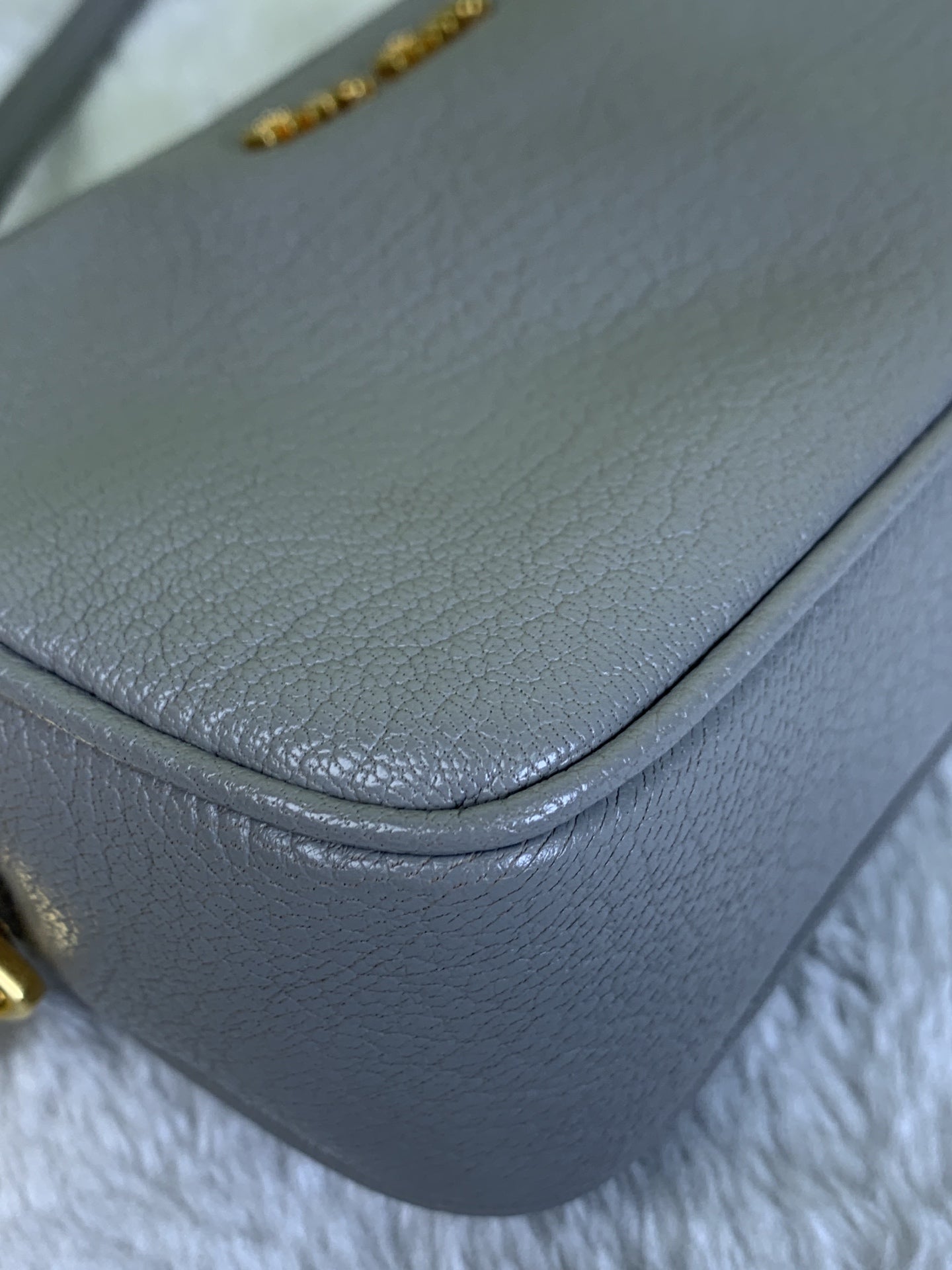 Miu Miu Gray Satchel