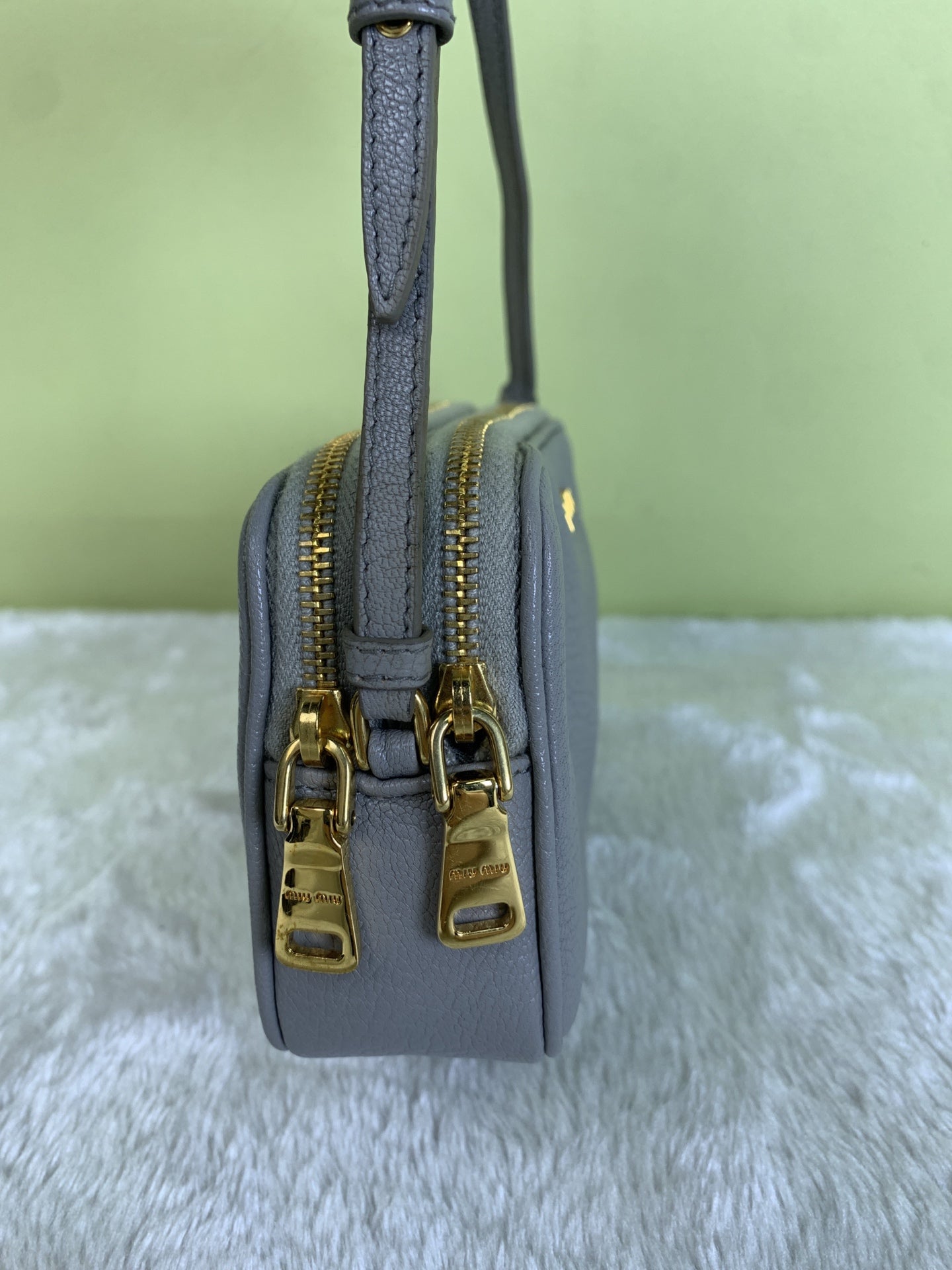 Miu Miu Gray Satchel