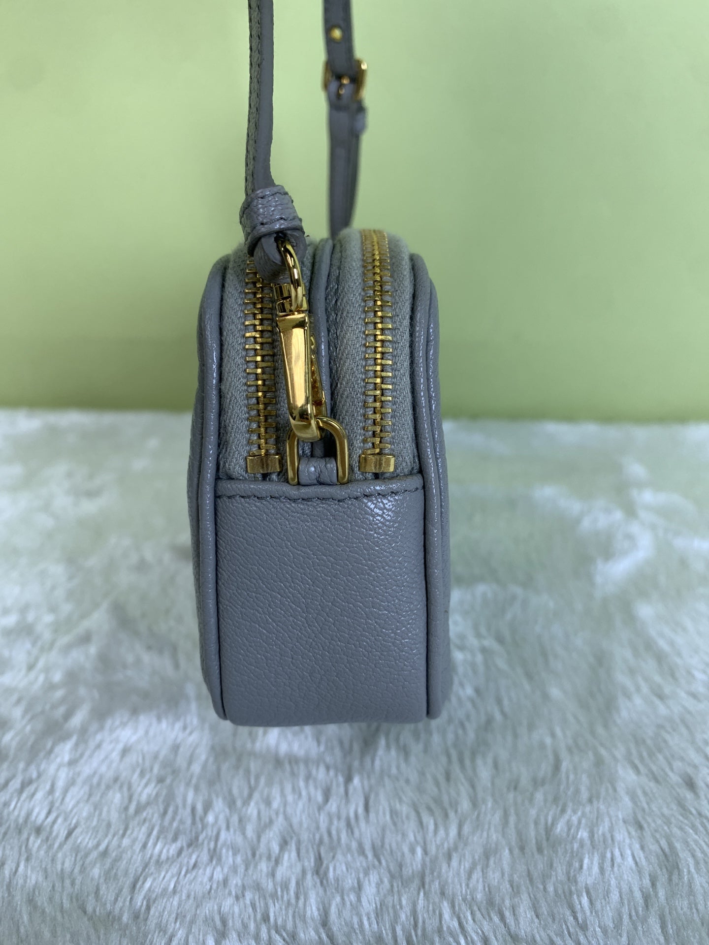 Miu Miu Gray Satchel