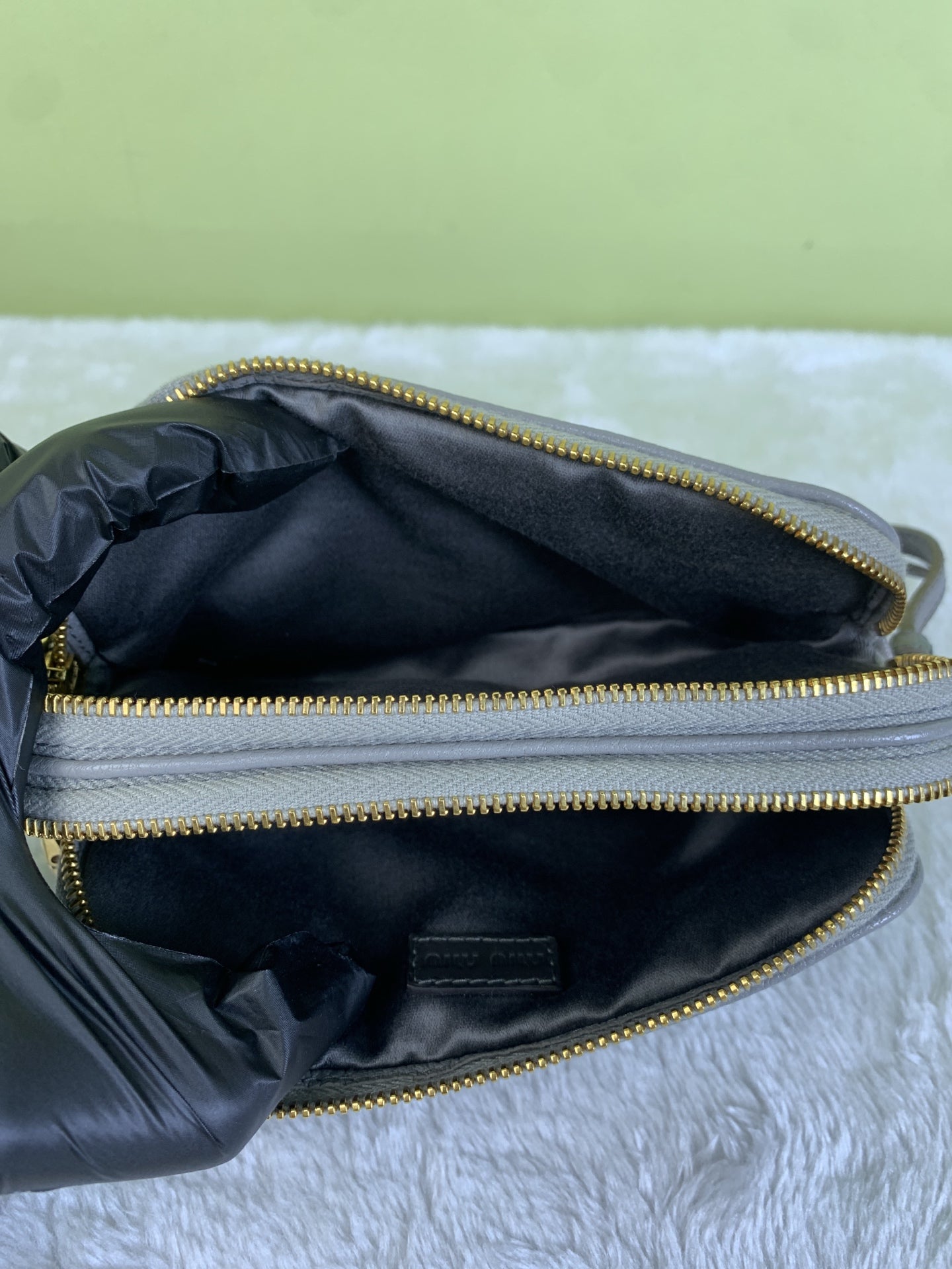 Miu Miu Gray Satchel