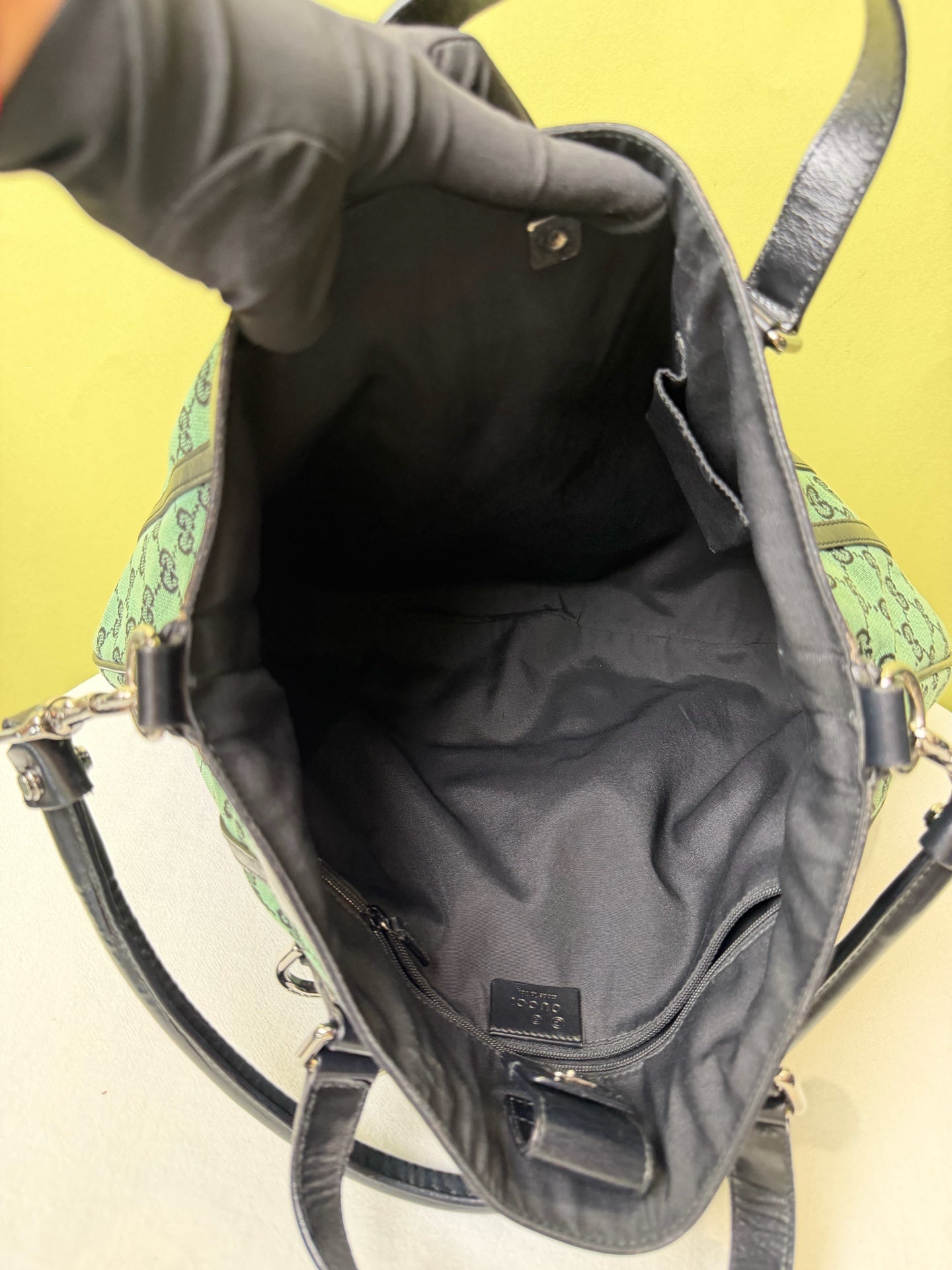 Gucci Green Satchel