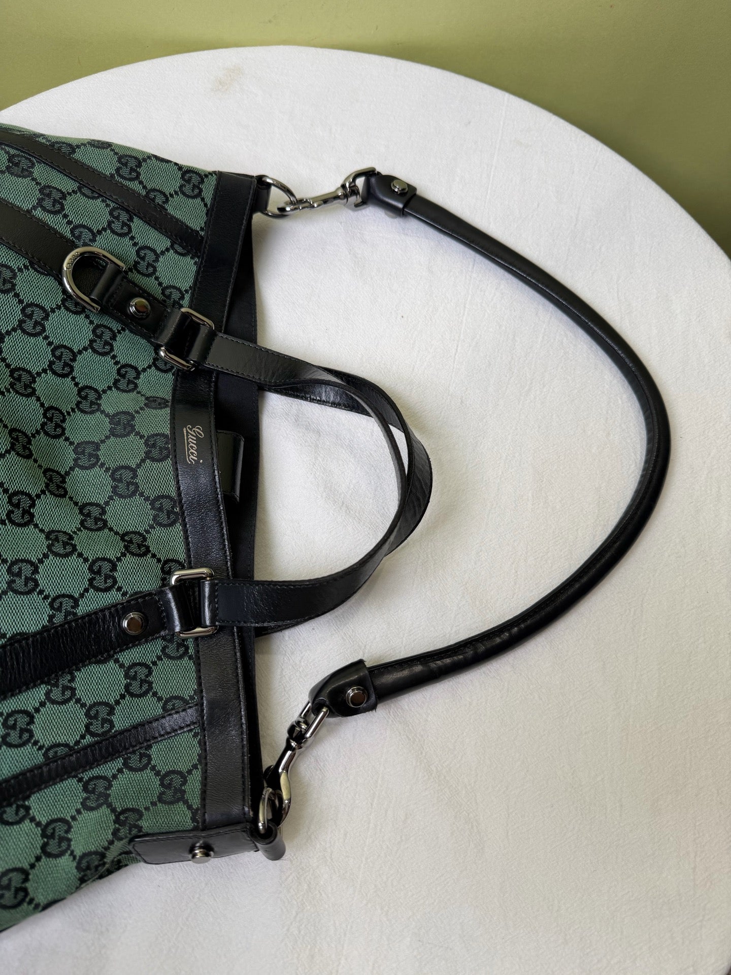 Gucci Green Satchel