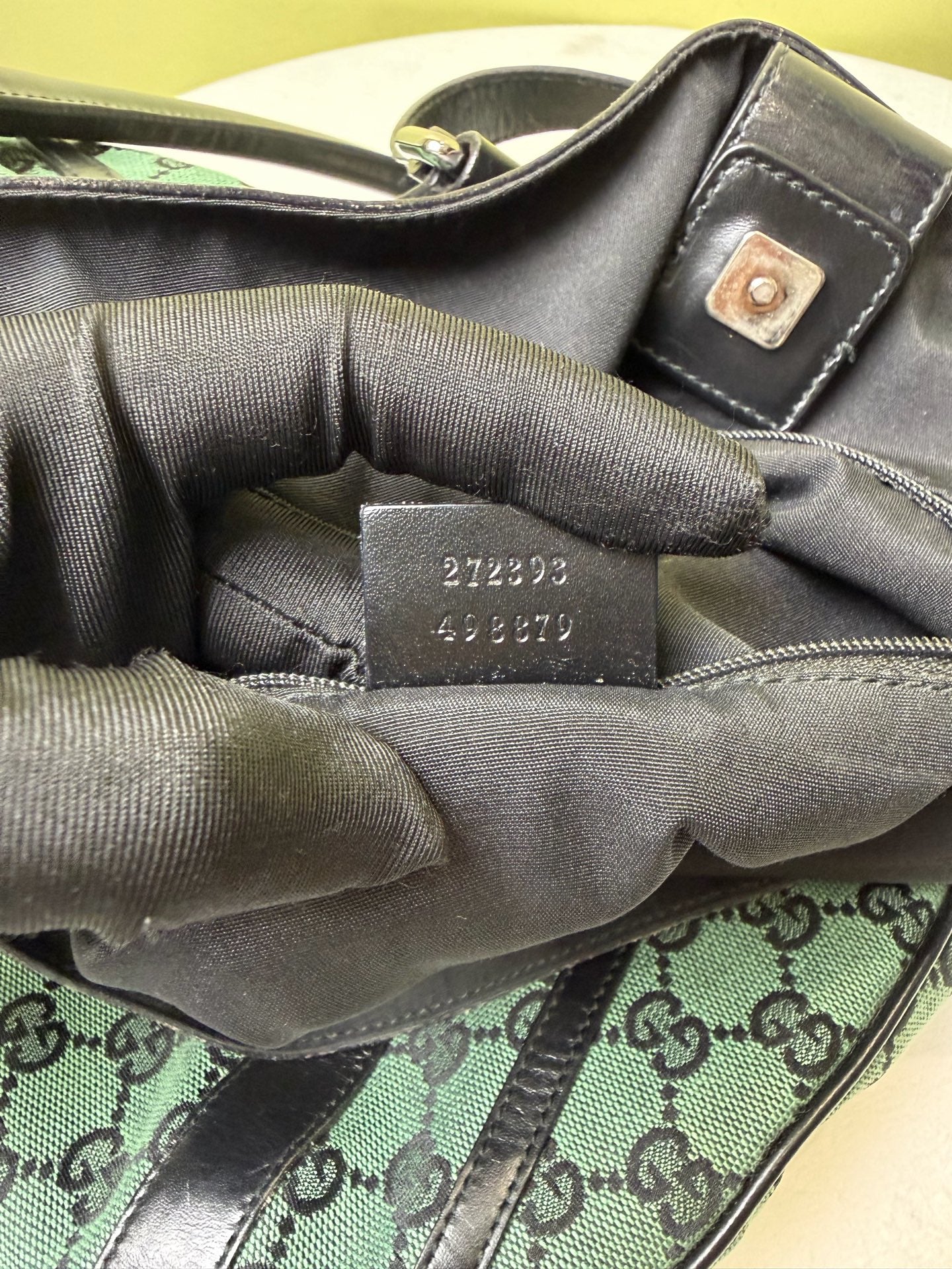 Gucci Green Satchel