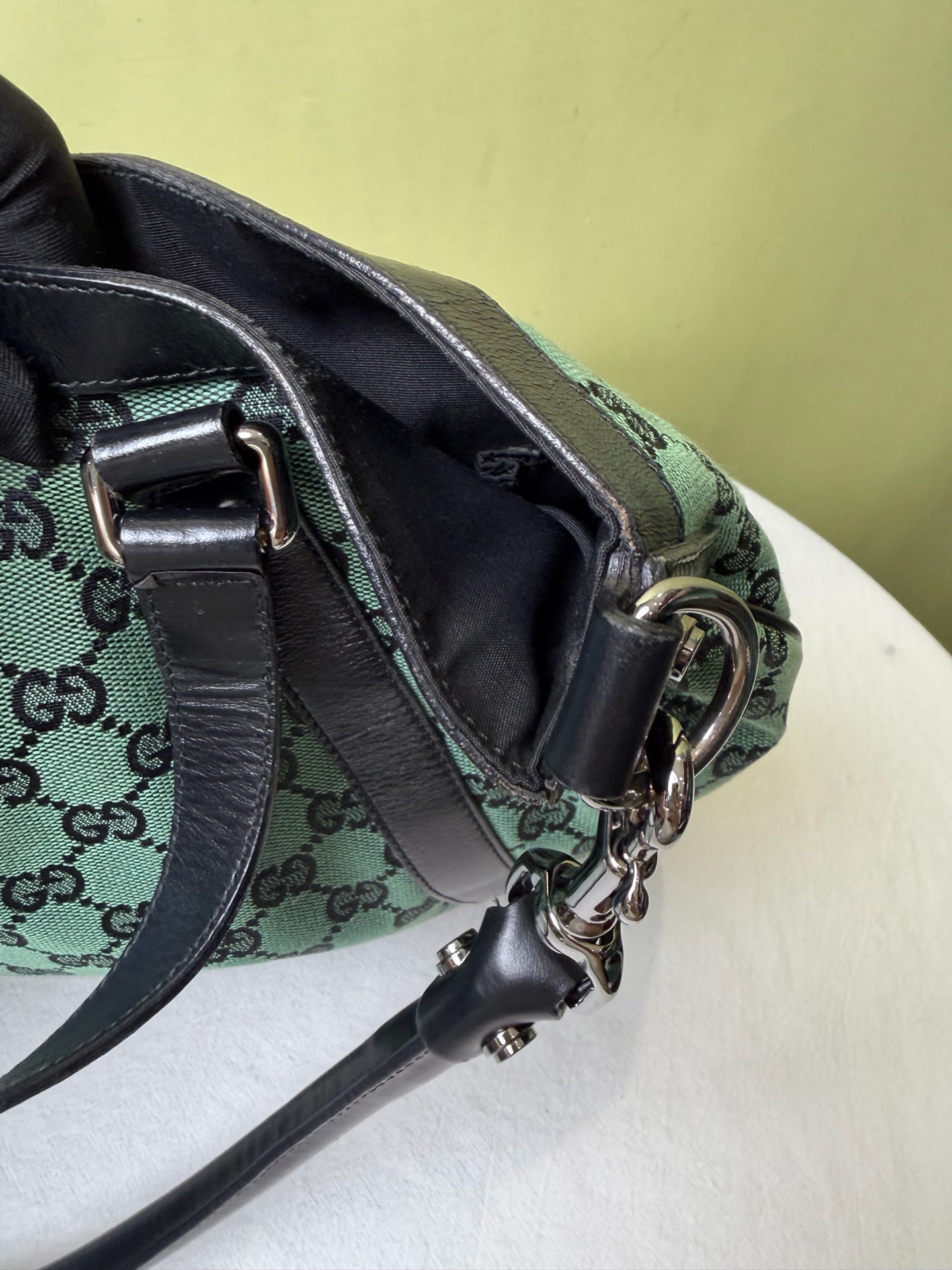 Gucci Green Satchel