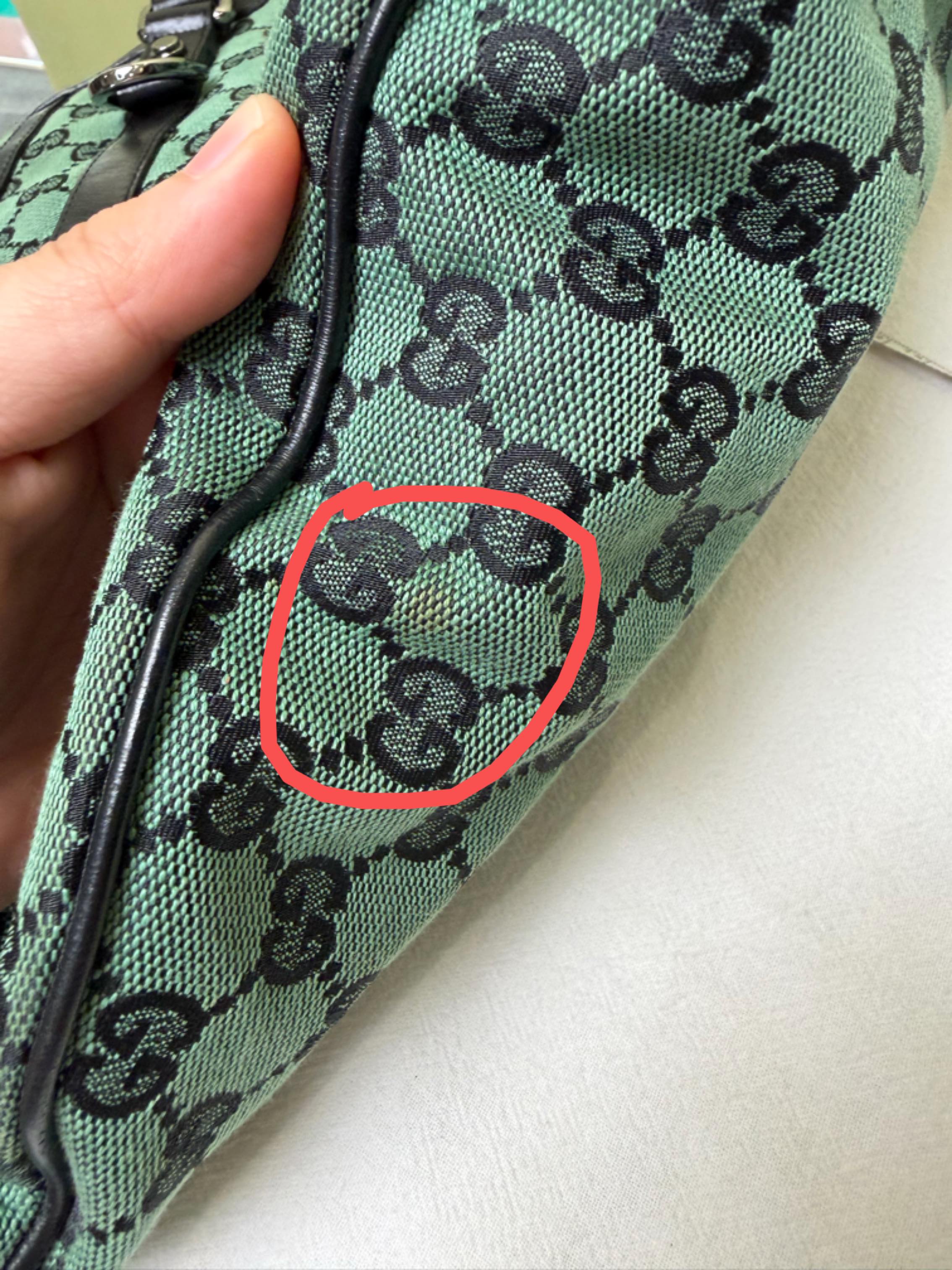 Gucci Green Satchel