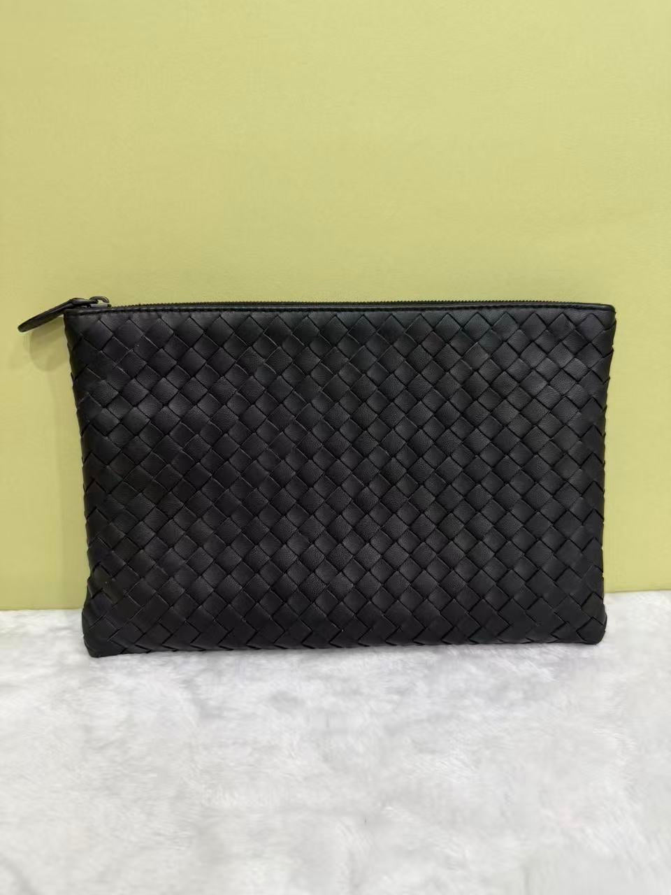 Bottega Veneta Black Clutch