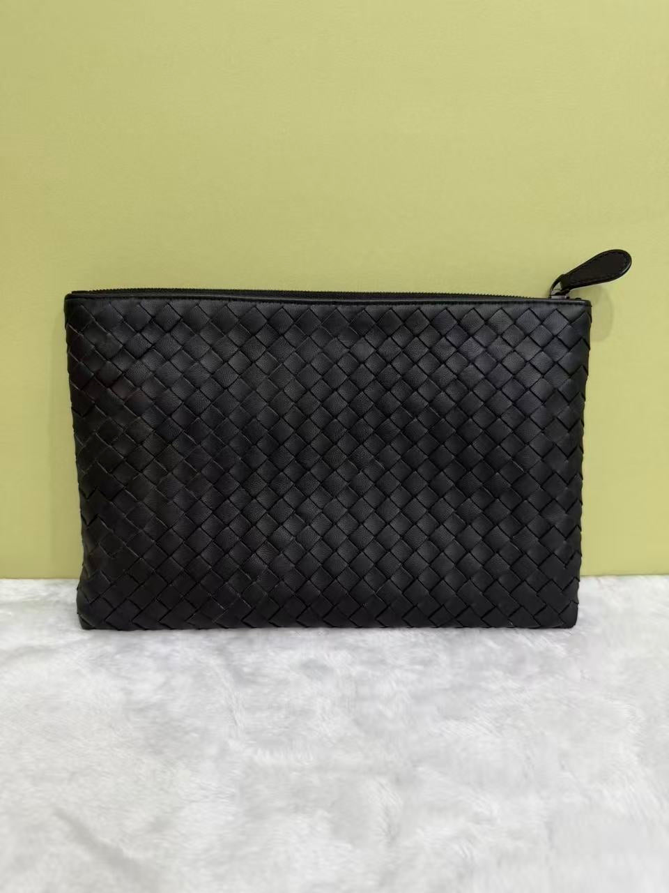 Bottega Veneta Black Clutch
