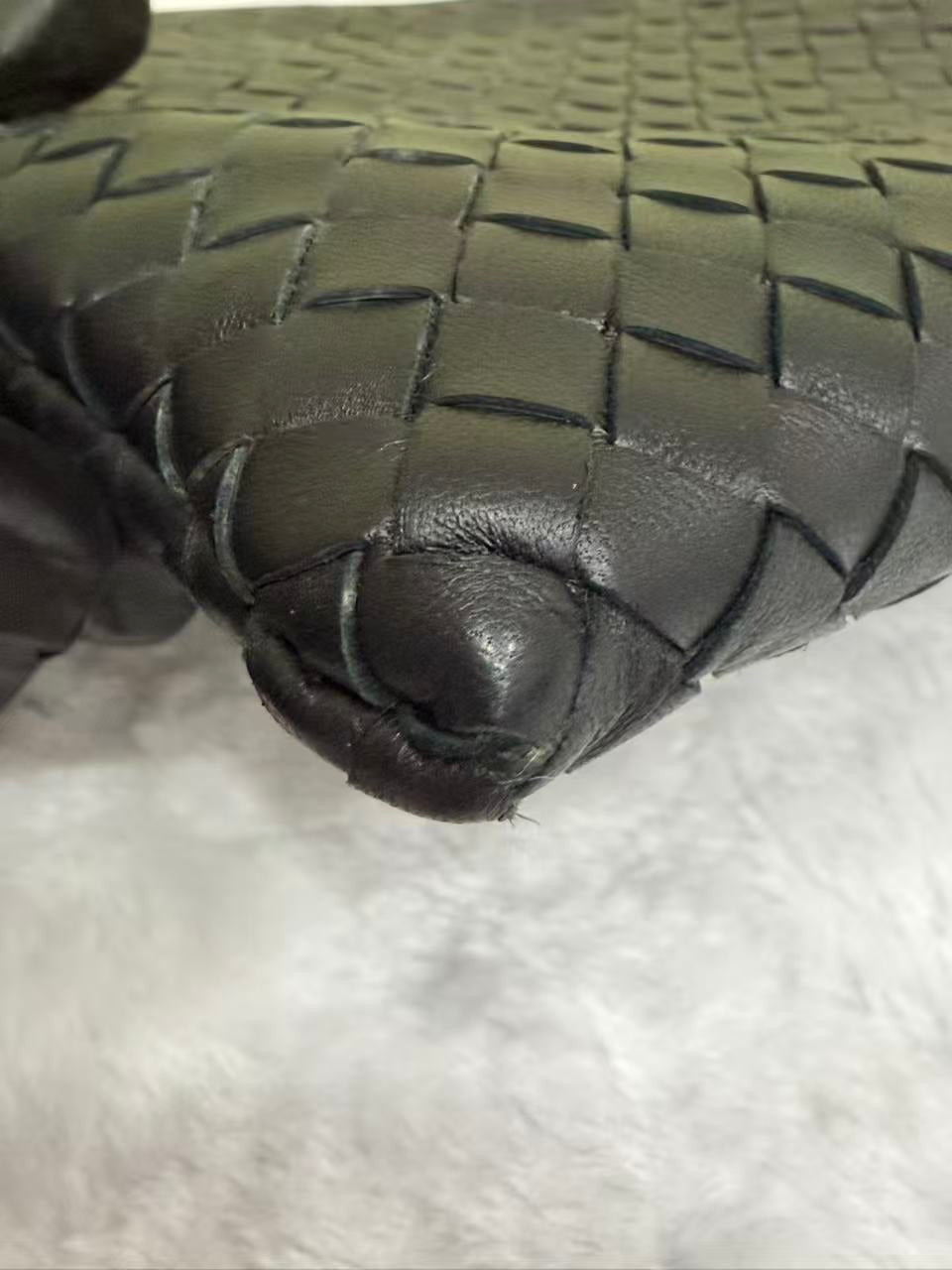 Bottega Veneta Black Clutch