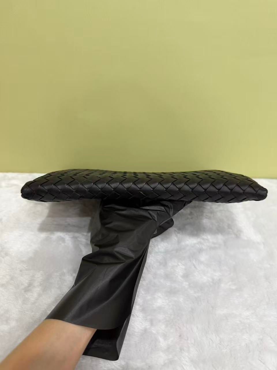 Bottega Veneta Black Clutch