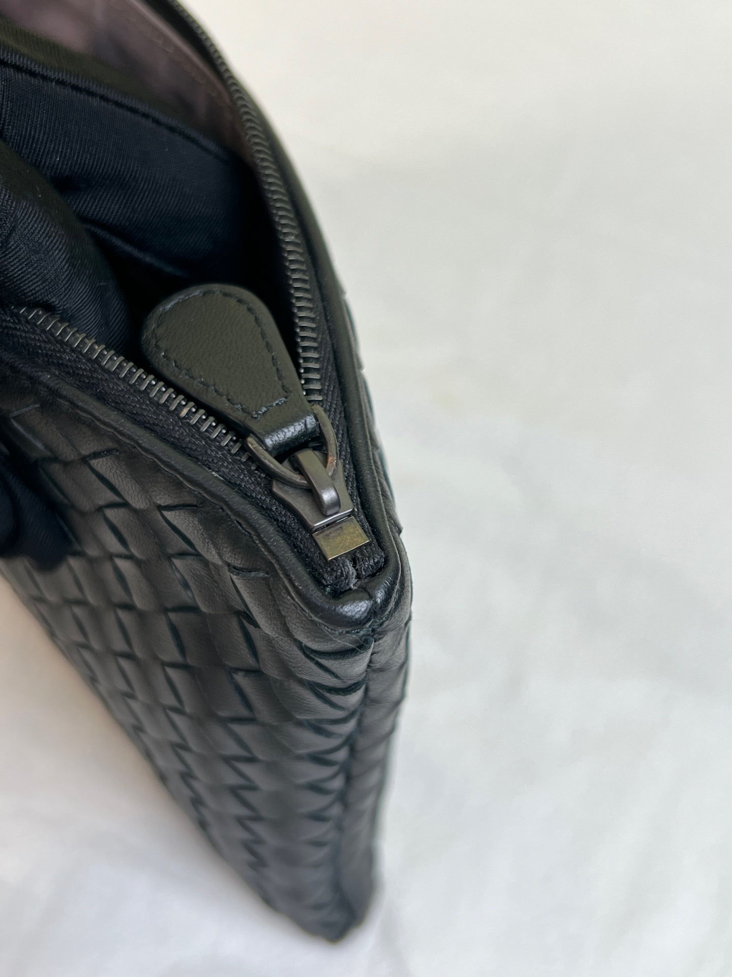 Bottega Veneta Black Clutch