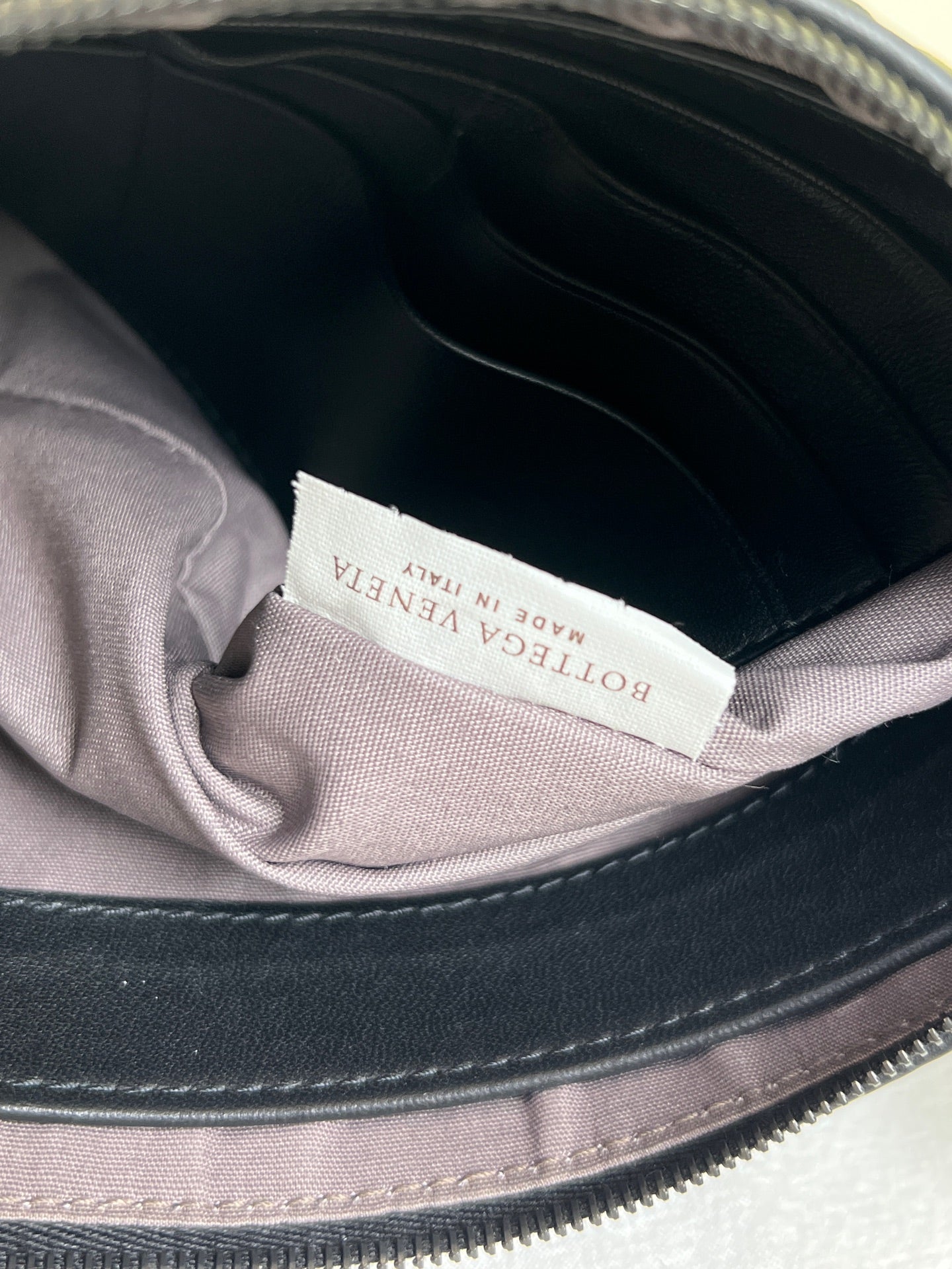Bottega Veneta Black Clutch
