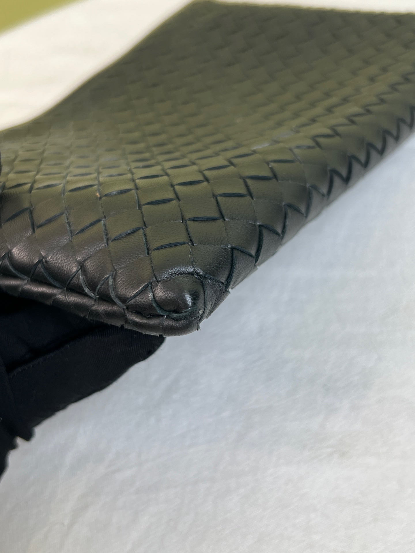 Bottega Veneta Black Clutch