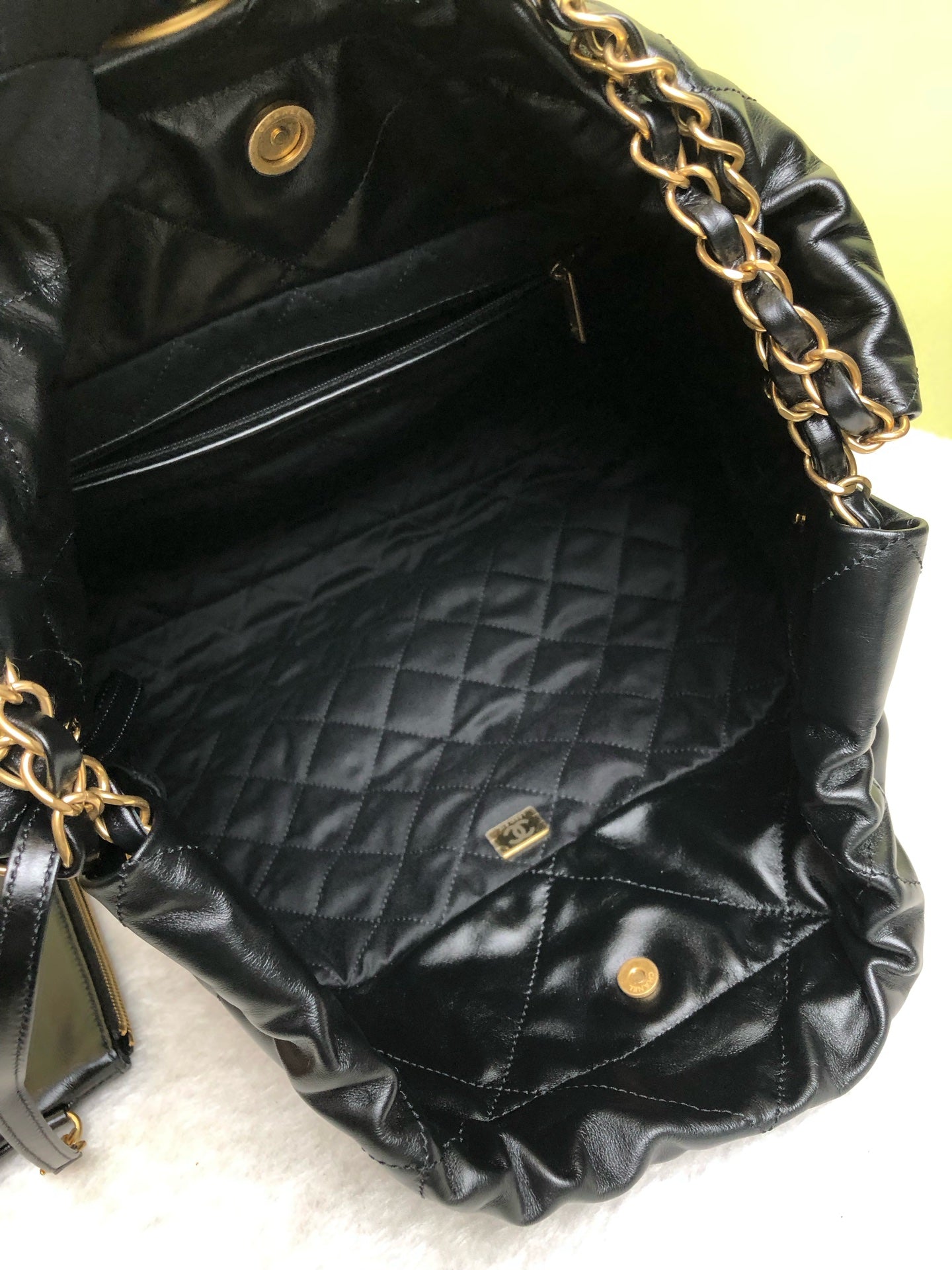 Chanel Metal Black Shoulder Bag