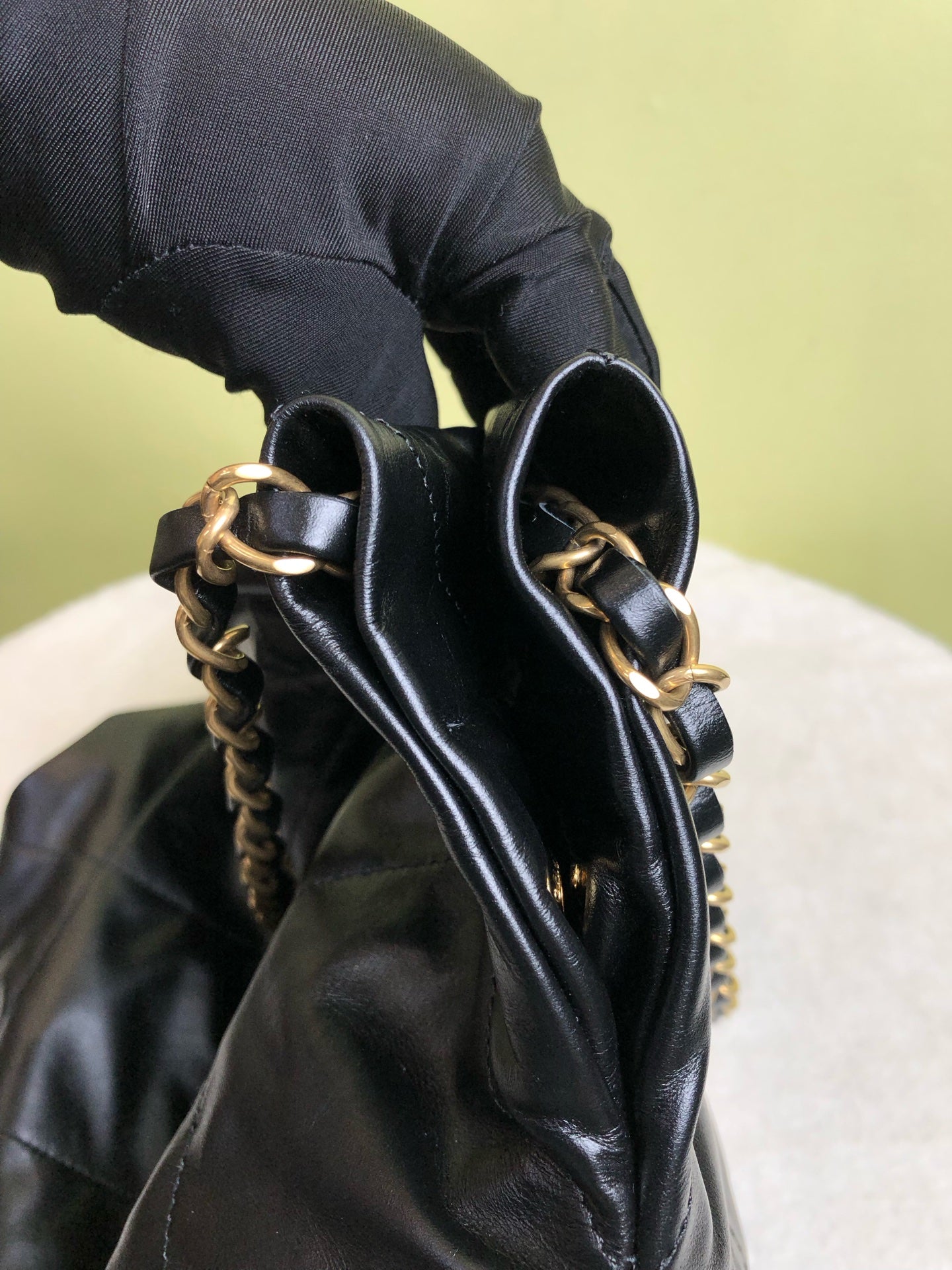 Chanel Metal Black Shoulder Bag