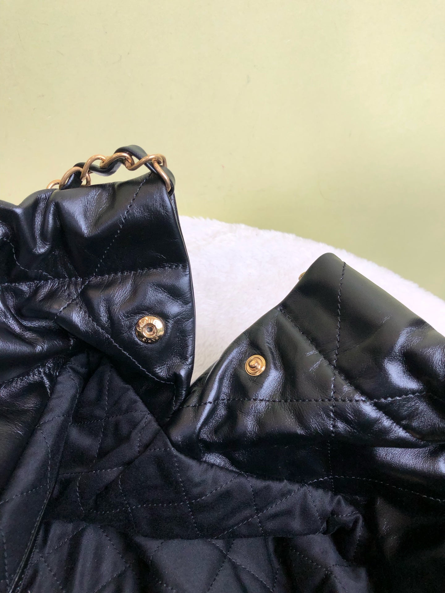 Chanel Metal Black Shoulder Bag