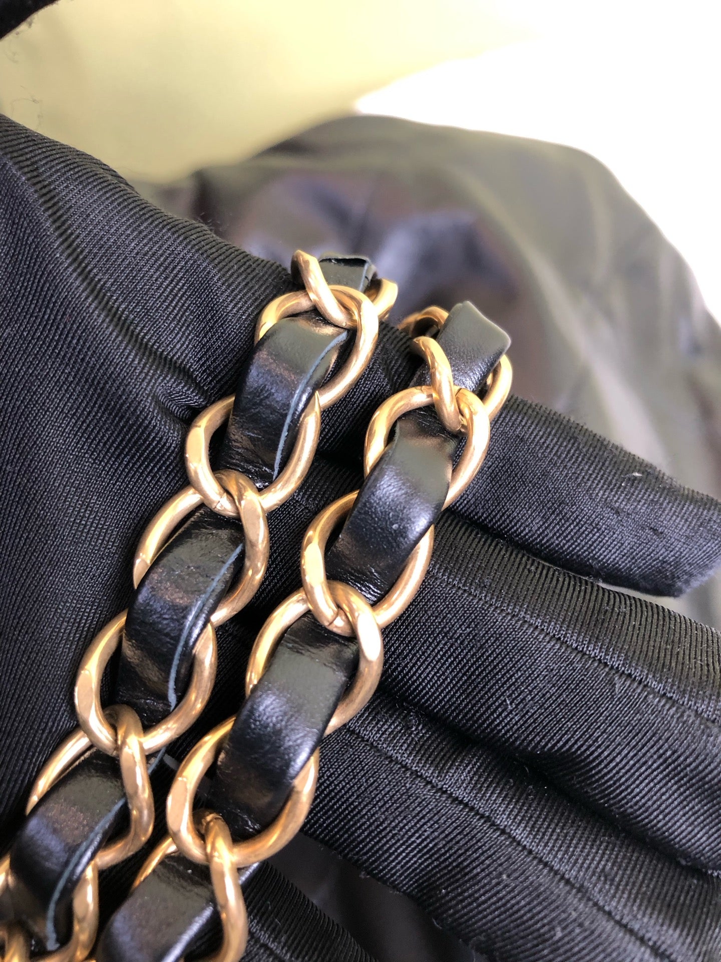 Chanel Metal Black Shoulder Bag