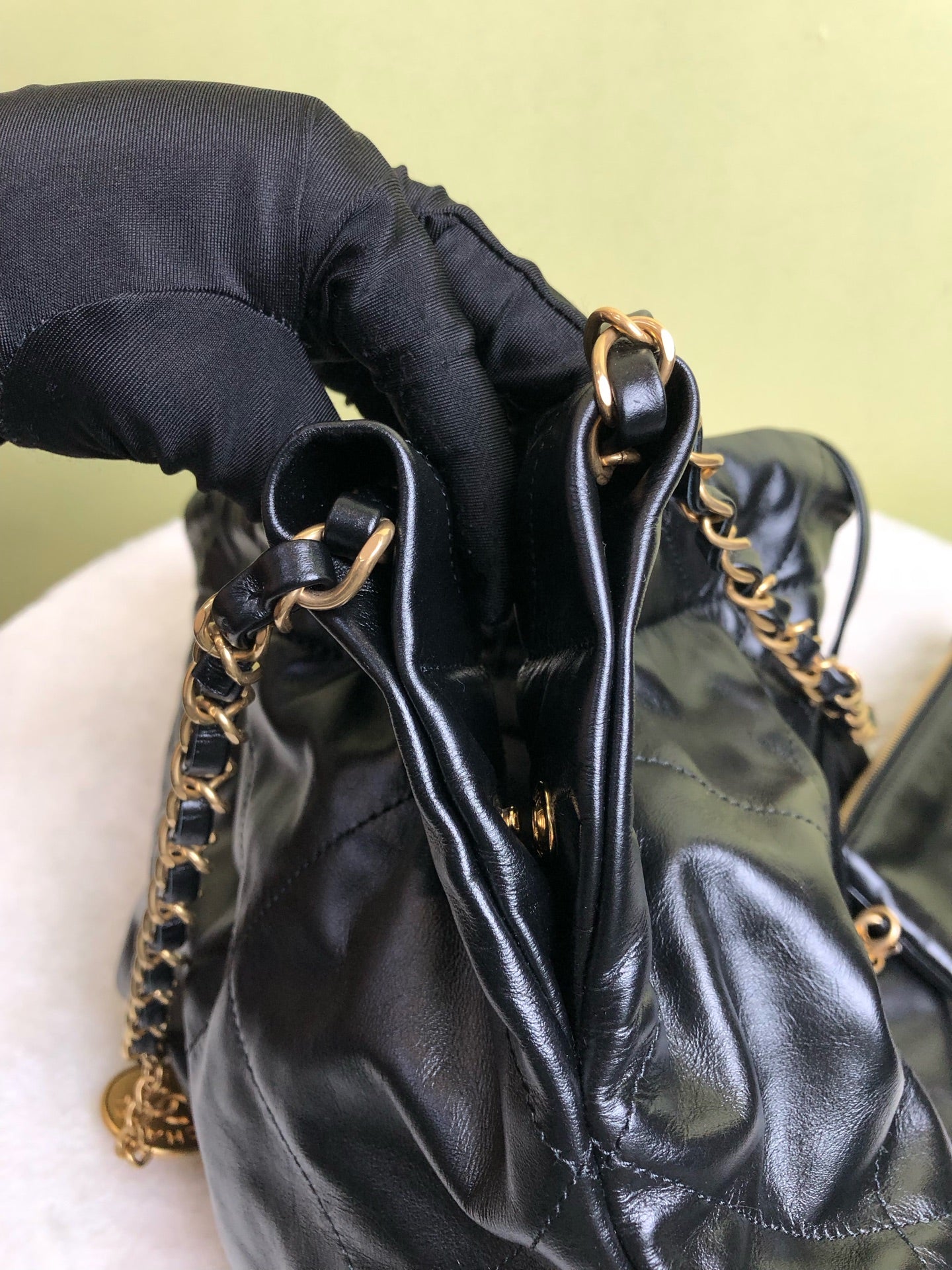Chanel Metal Black Shoulder Bag