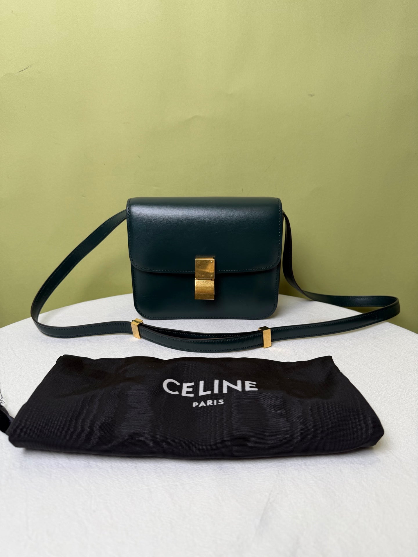 Celine赛琳 Green Crossbody