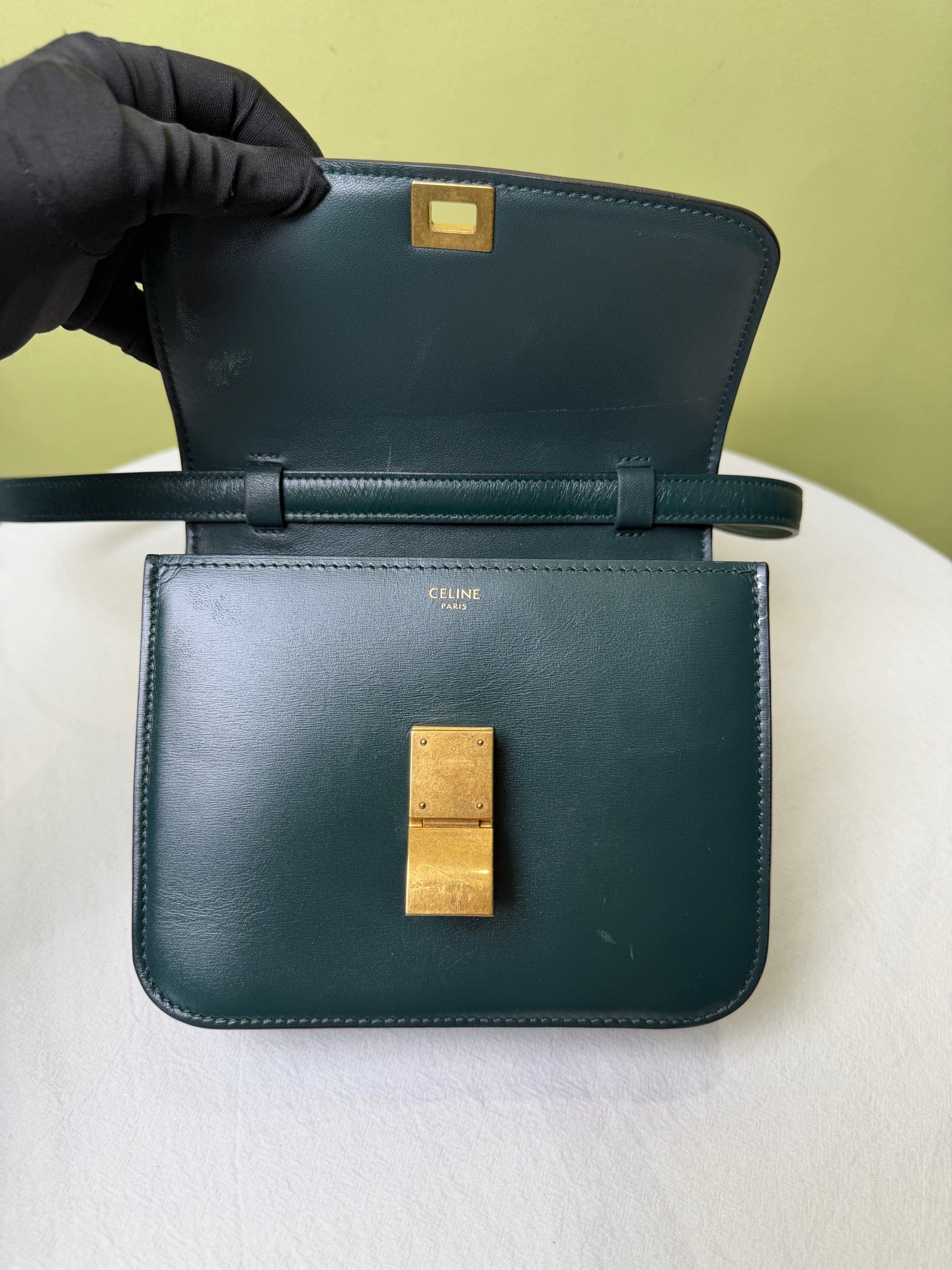 Celine赛琳 Green Crossbody