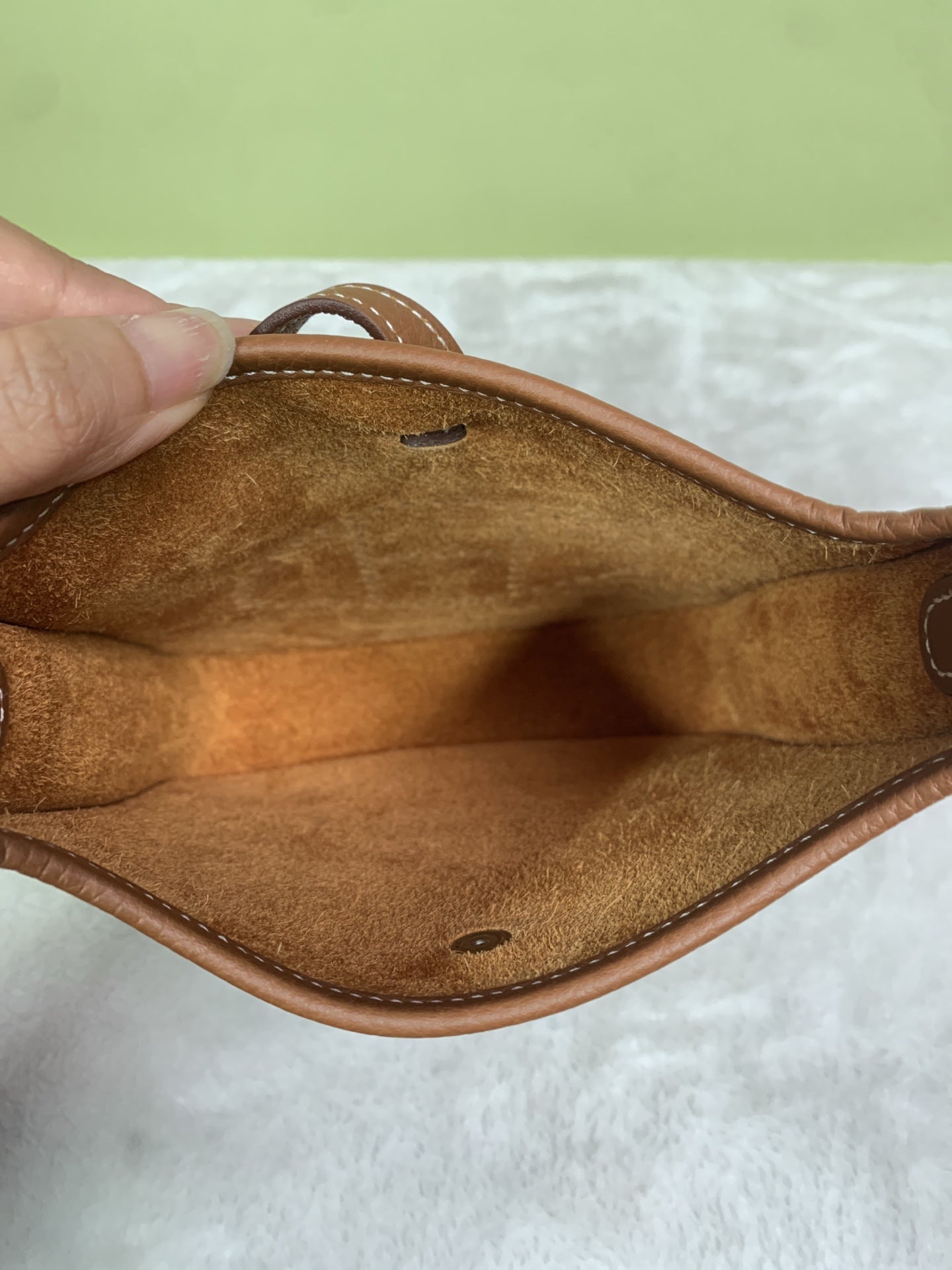 Hermes Brown Crossbody