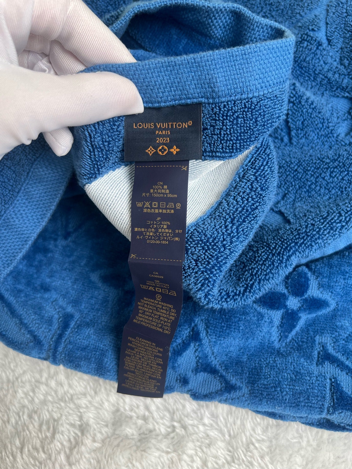 Louis Vuitton Cotton Blue
