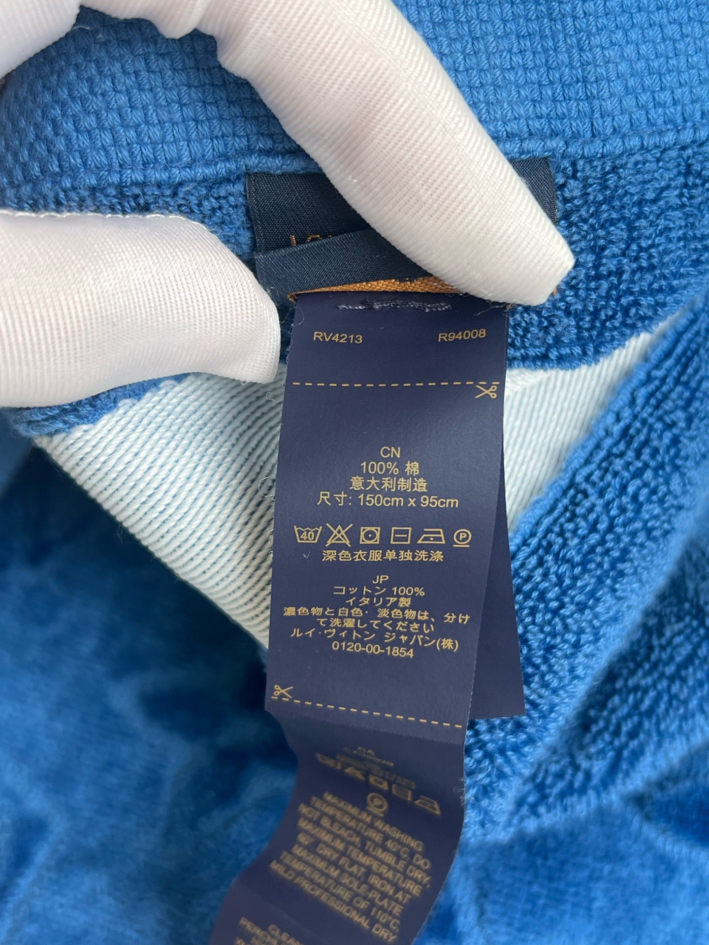 Louis Vuitton Cotton Blue