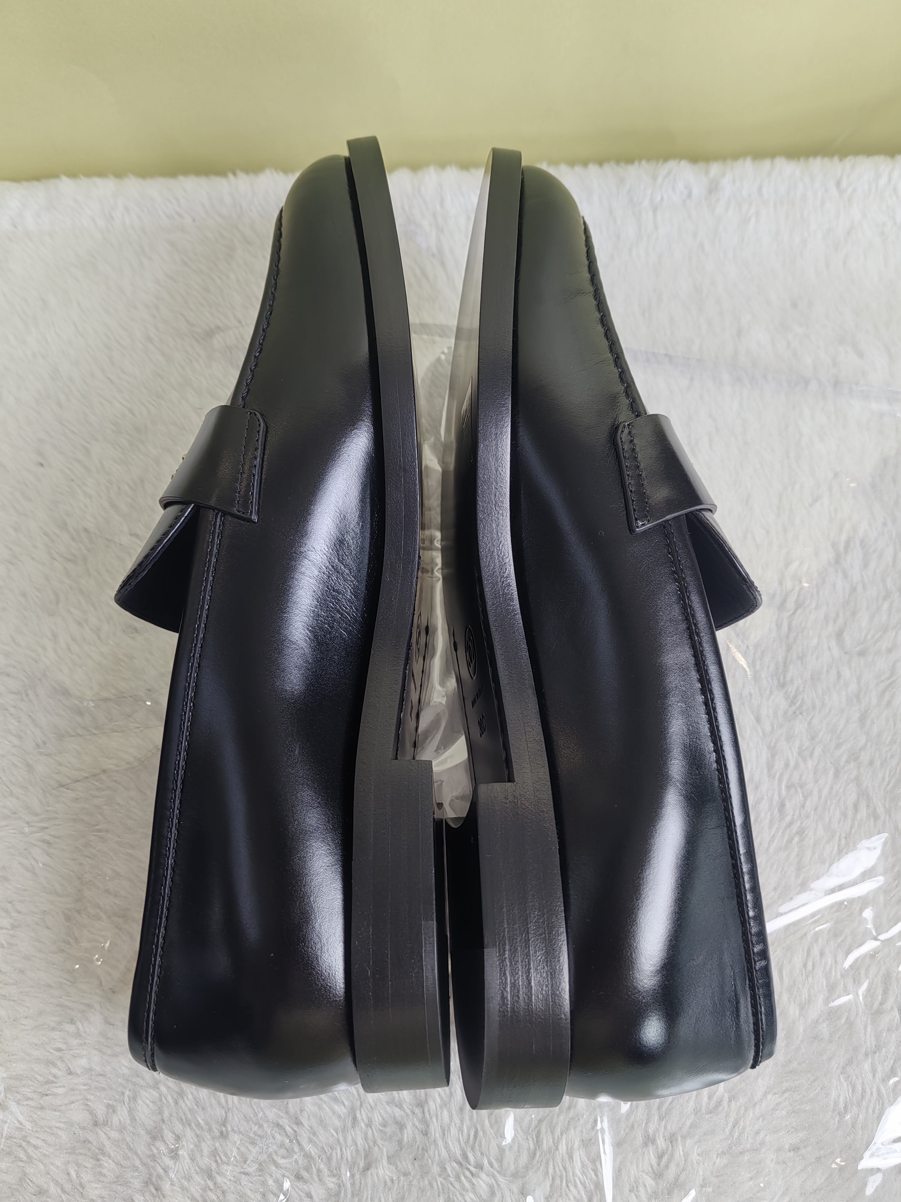 Chanel Black Loafers