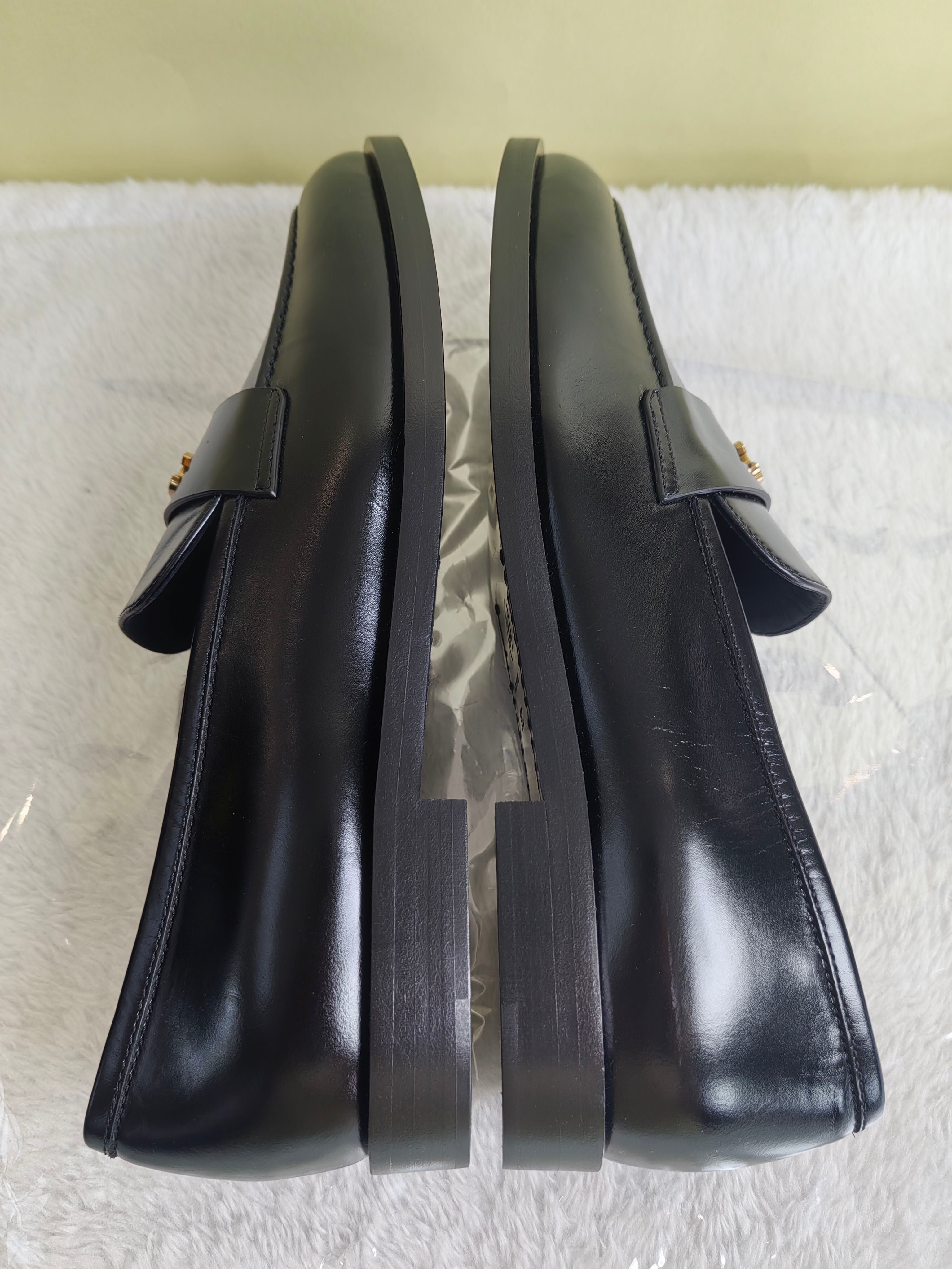 Chanel Black Loafers