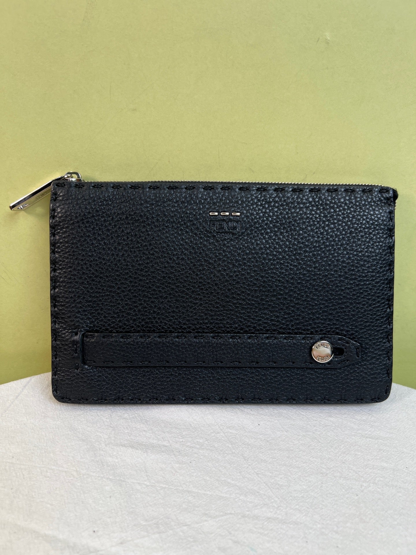 Fendi Black Clutch