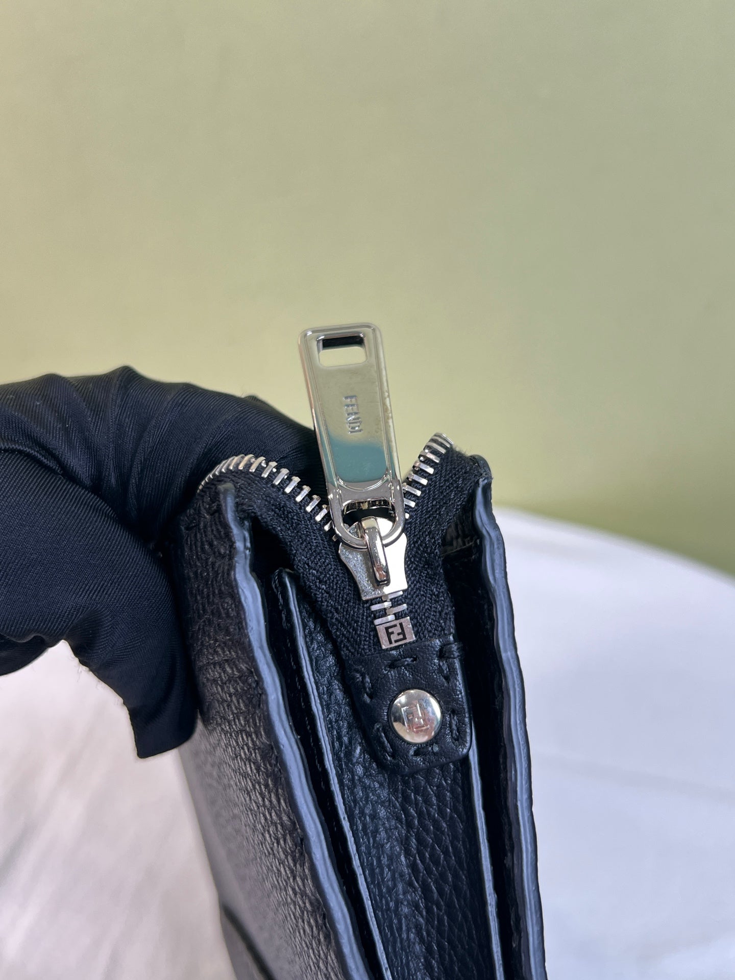 Fendi Black Clutch