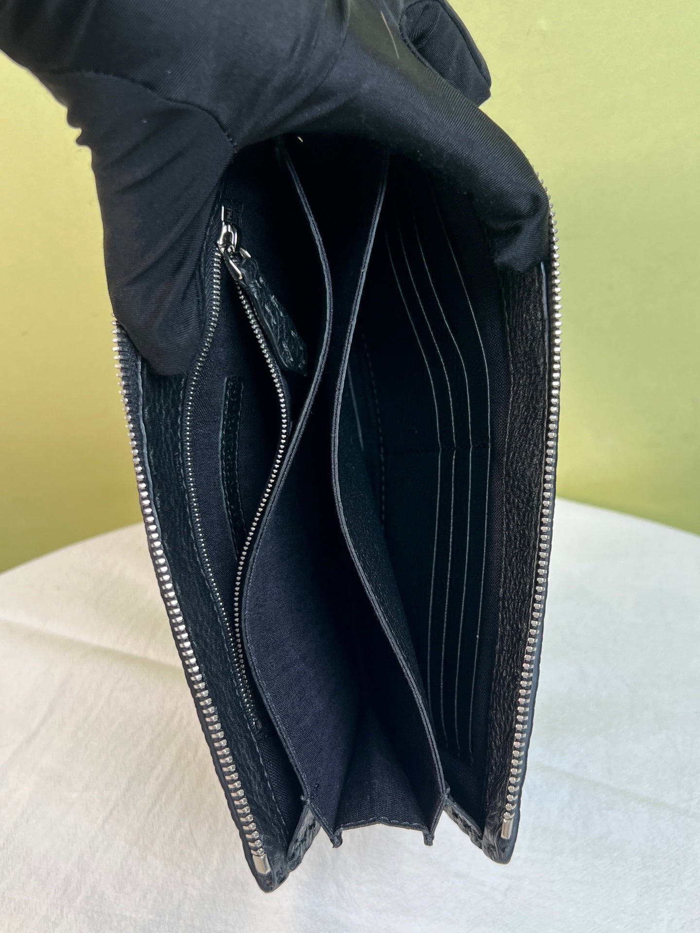 Fendi Black Clutch