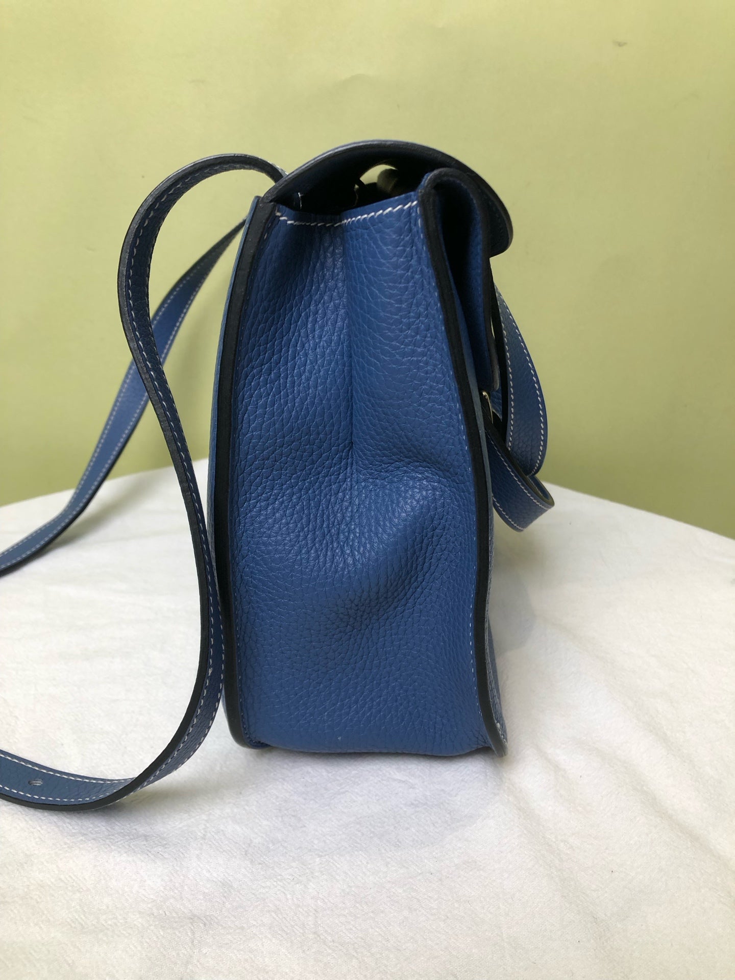Hermes Blue Crossbody