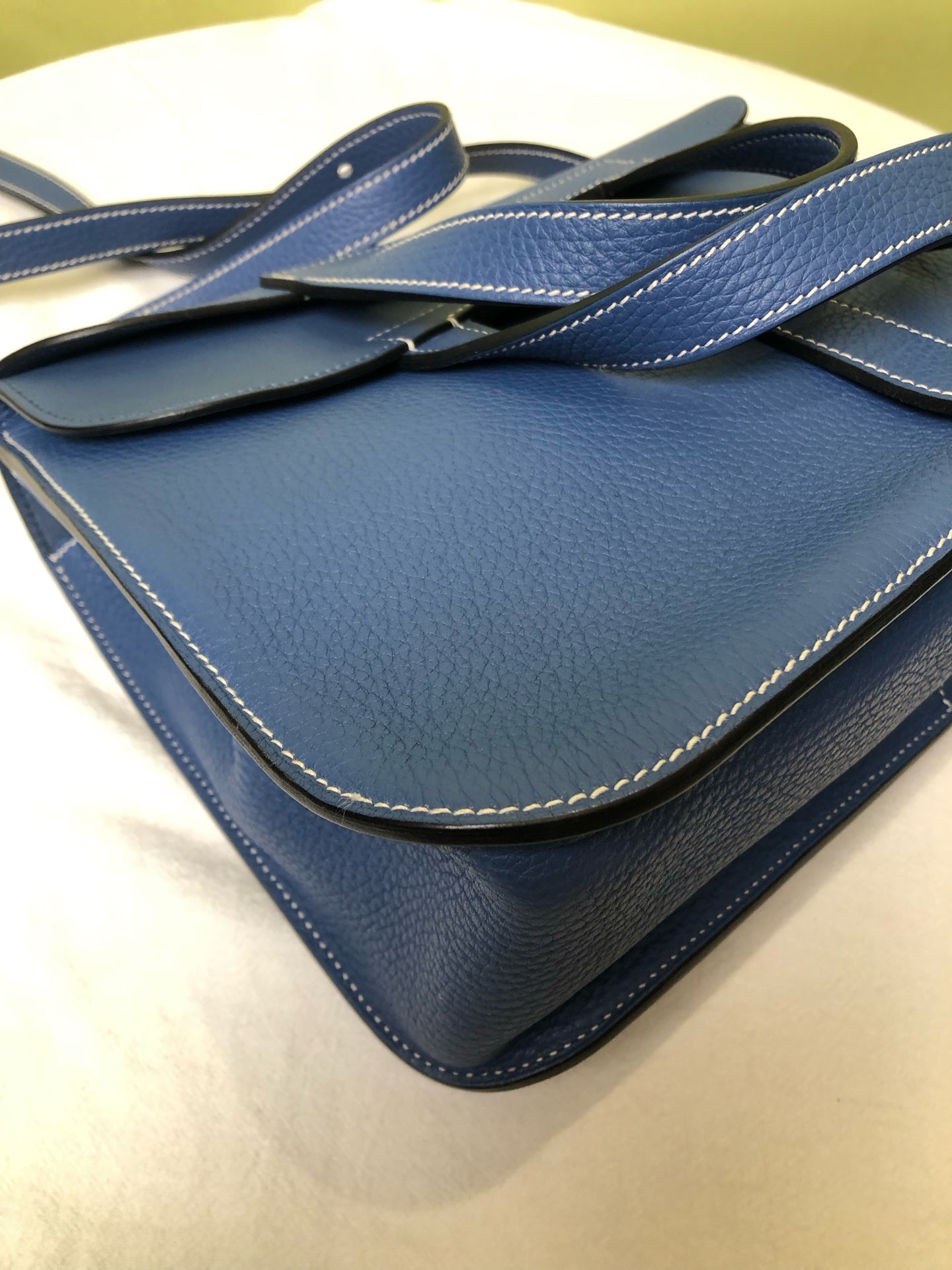 Hermes Blue Crossbody