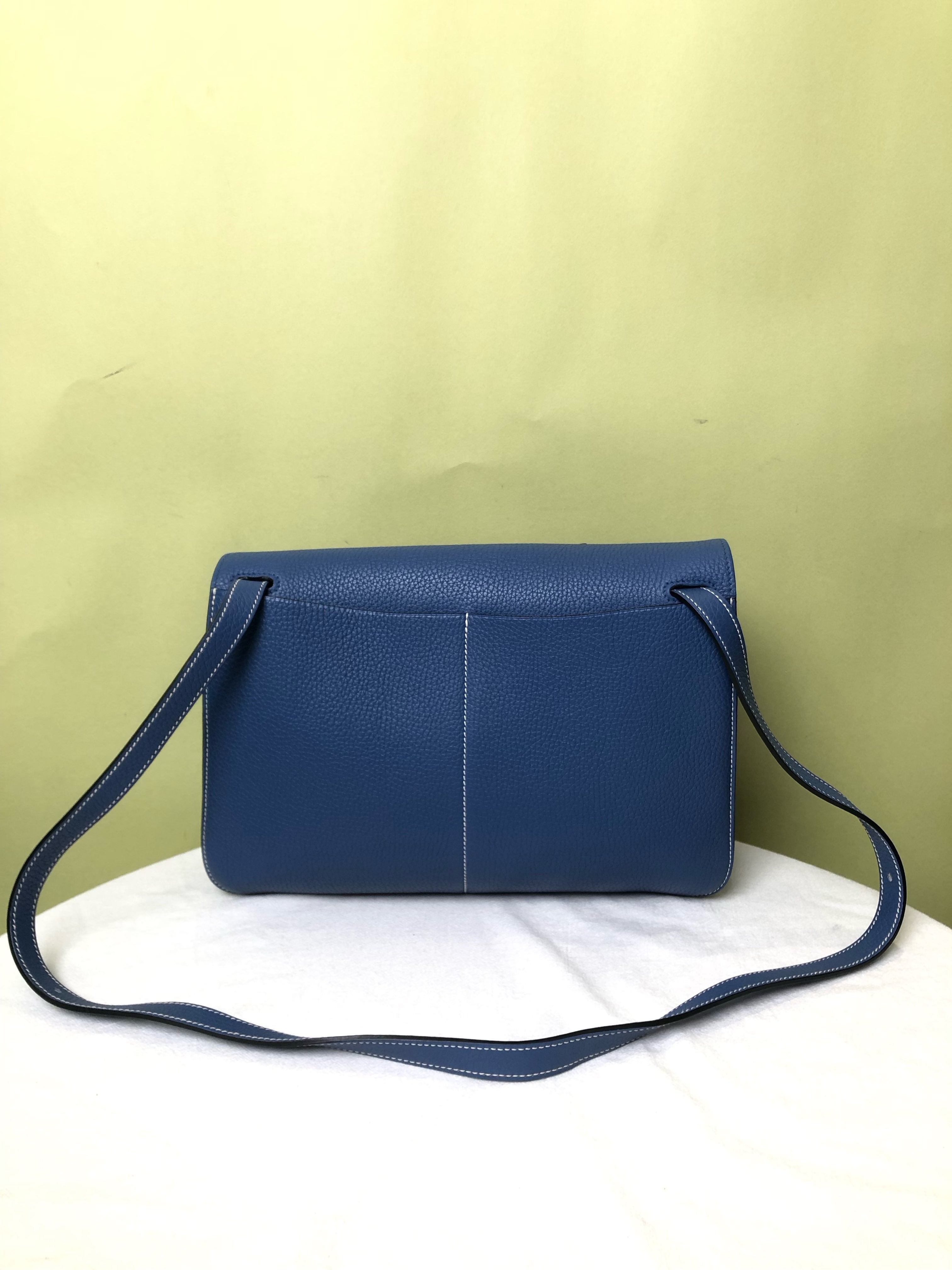 Hermes Blue Crossbody