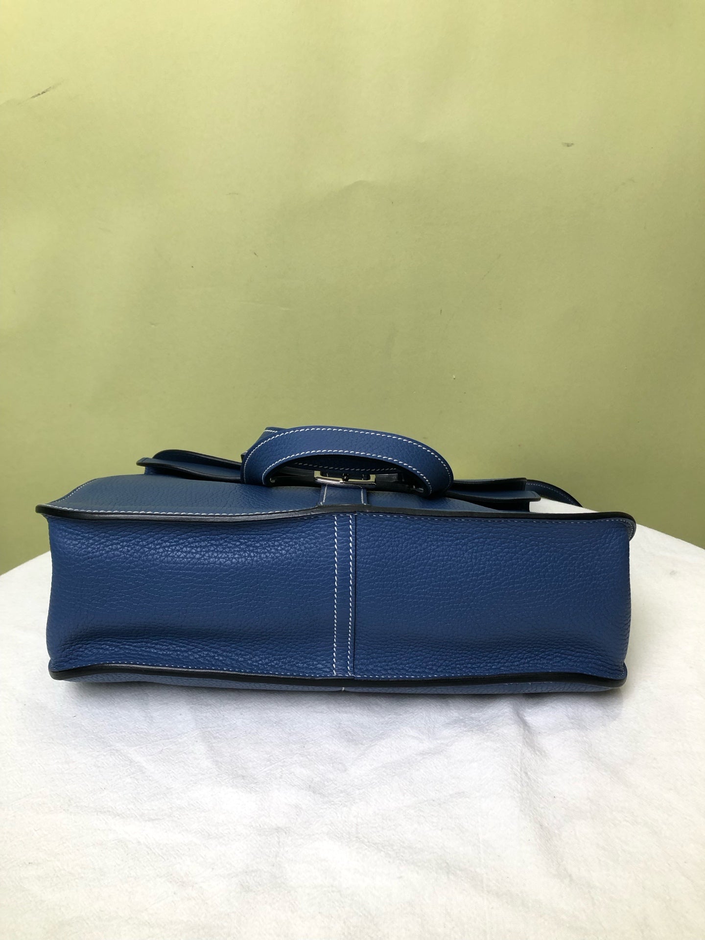 Hermes Blue Crossbody