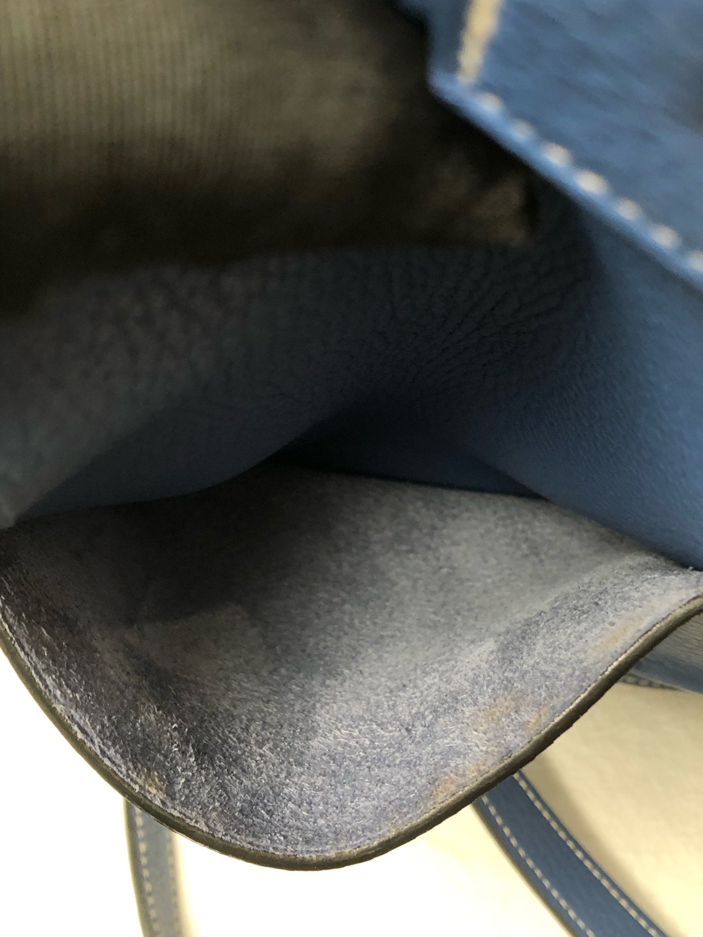 Hermes Blue Crossbody