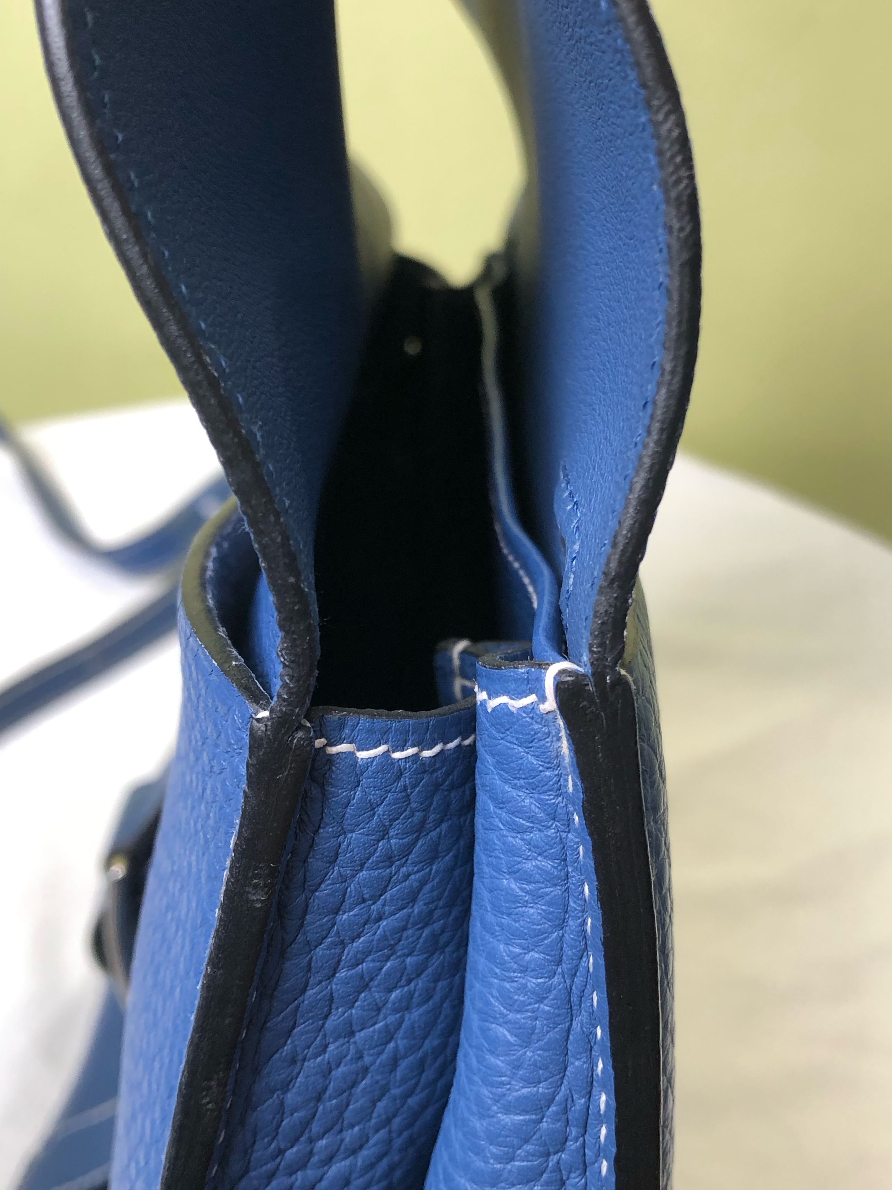 Hermes Blue Crossbody