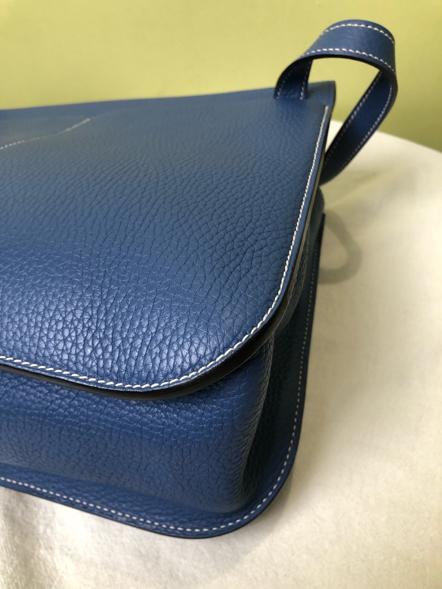 Hermes Blue Crossbody