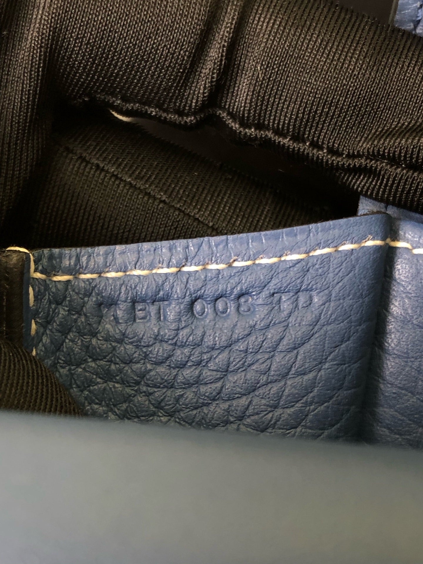 Hermes Blue Crossbody