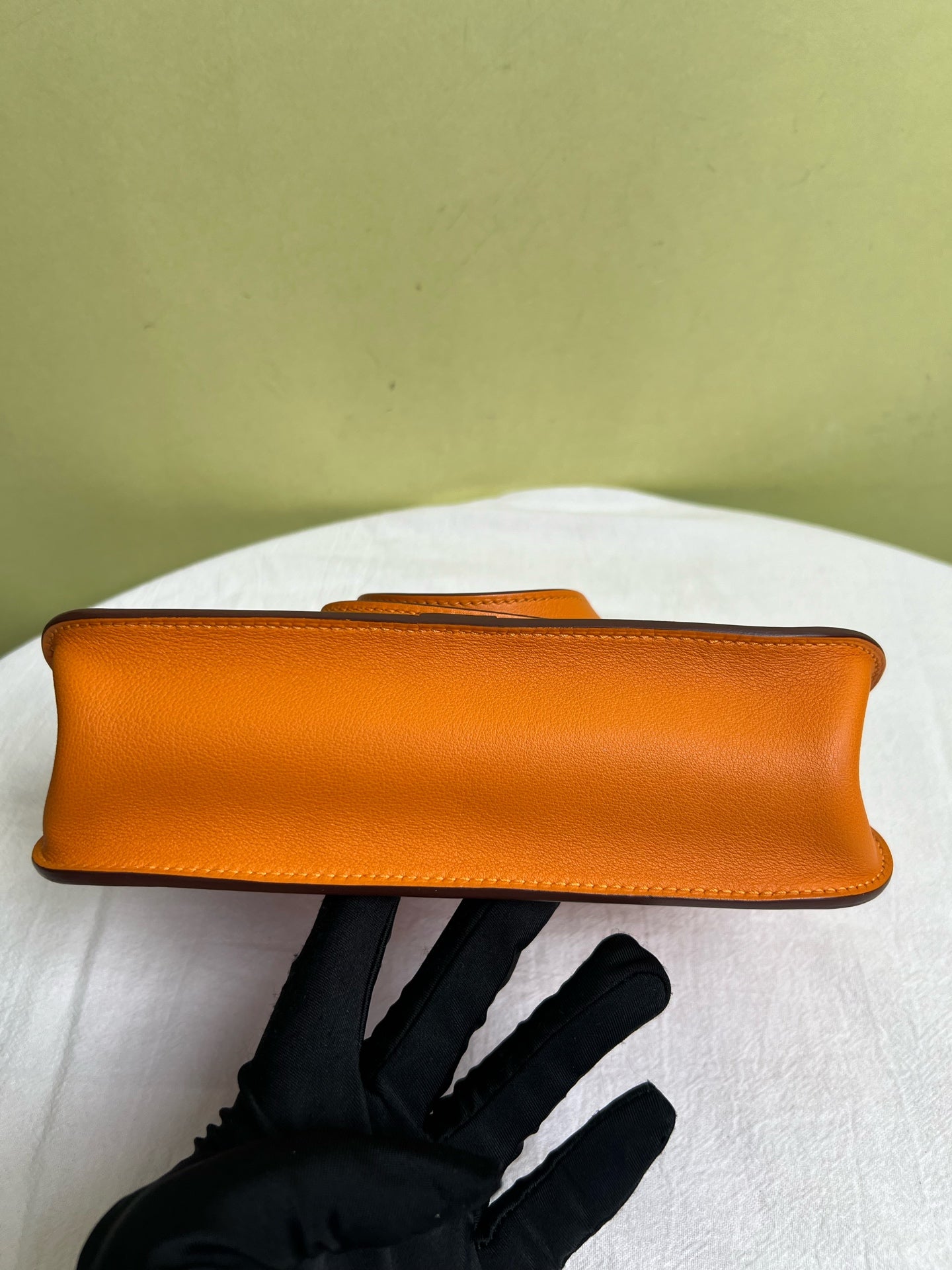 Hermes Orange Crossbody