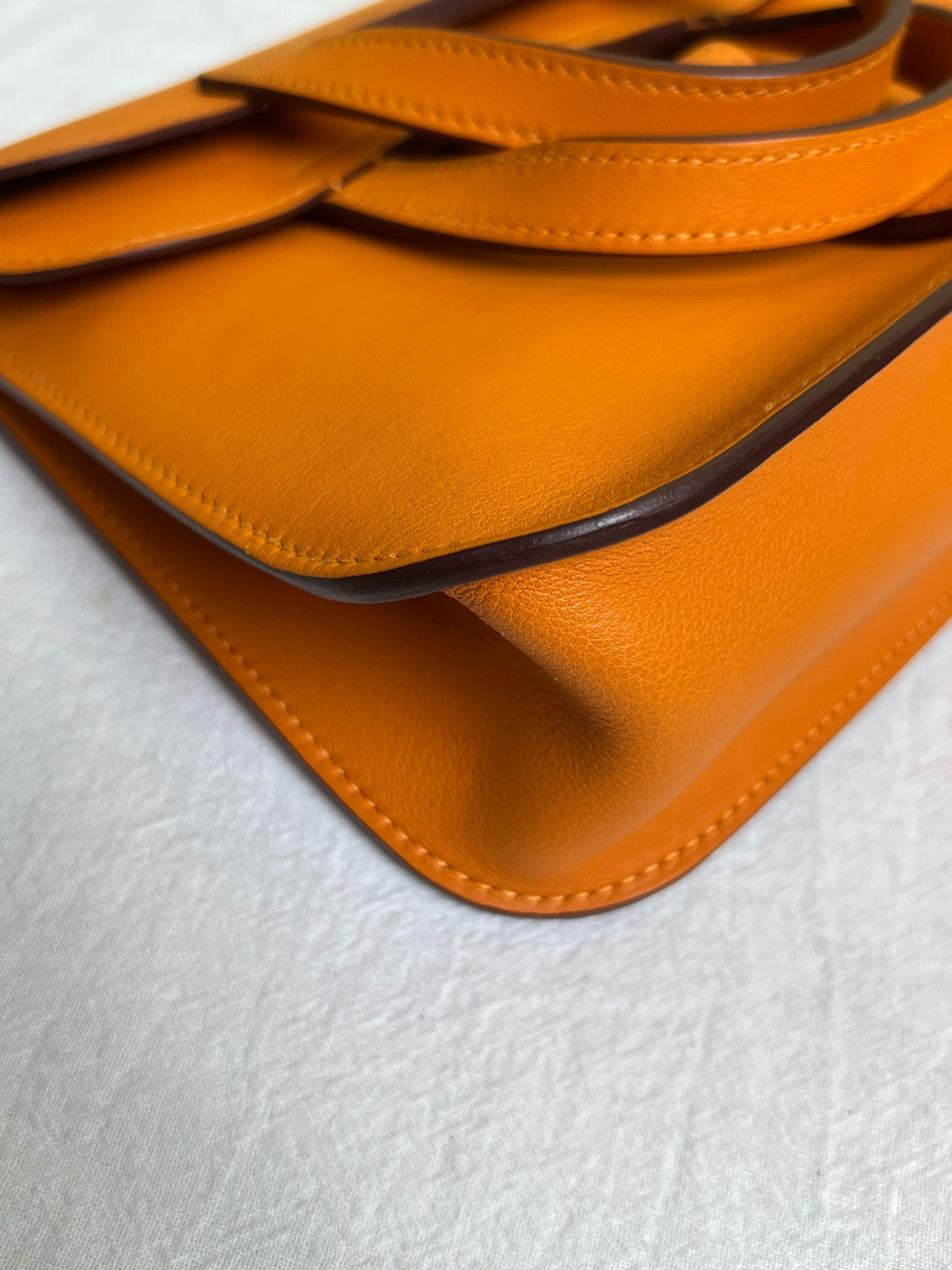 Hermes Orange Crossbody