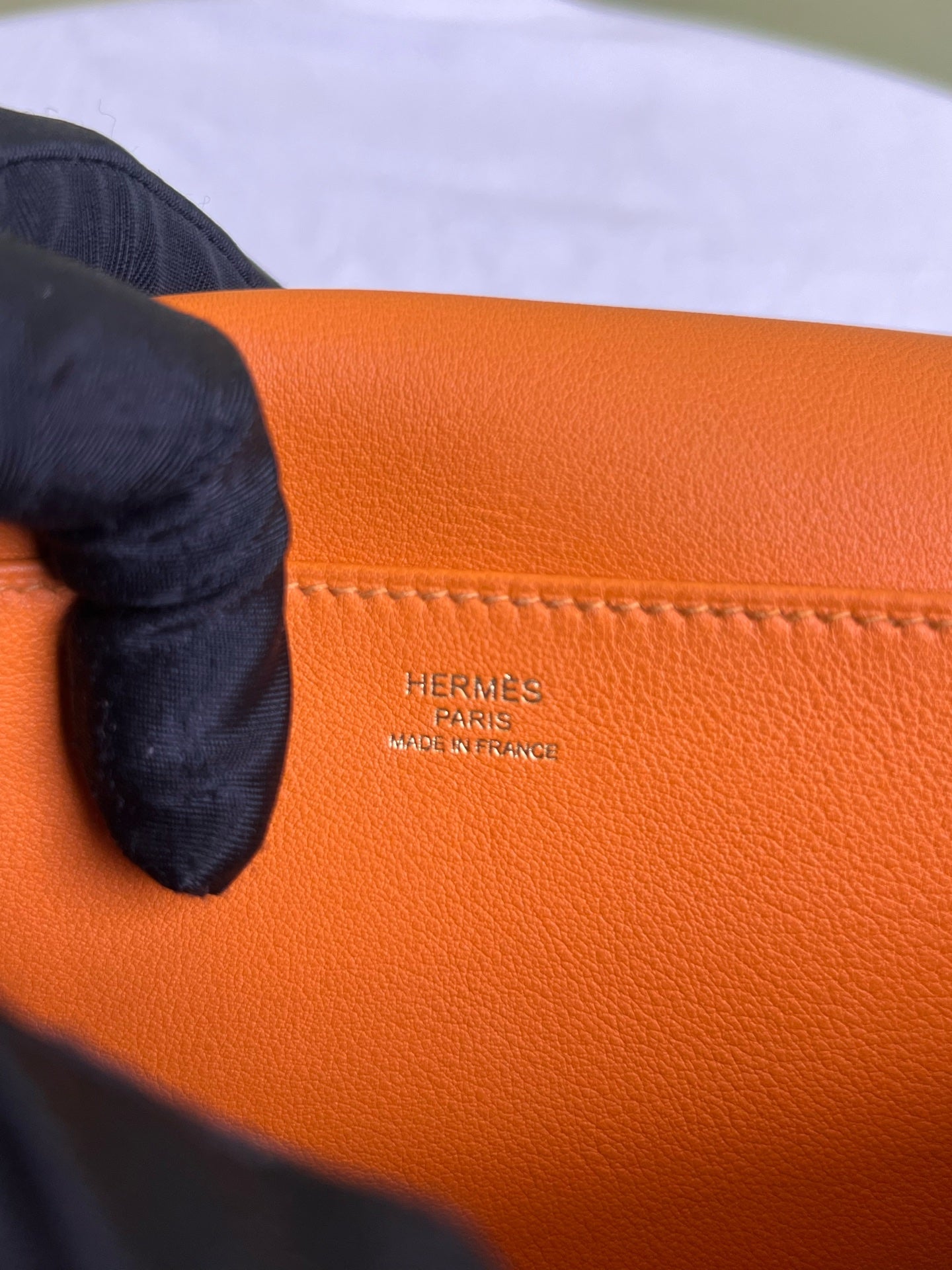 Hermes Orange Crossbody