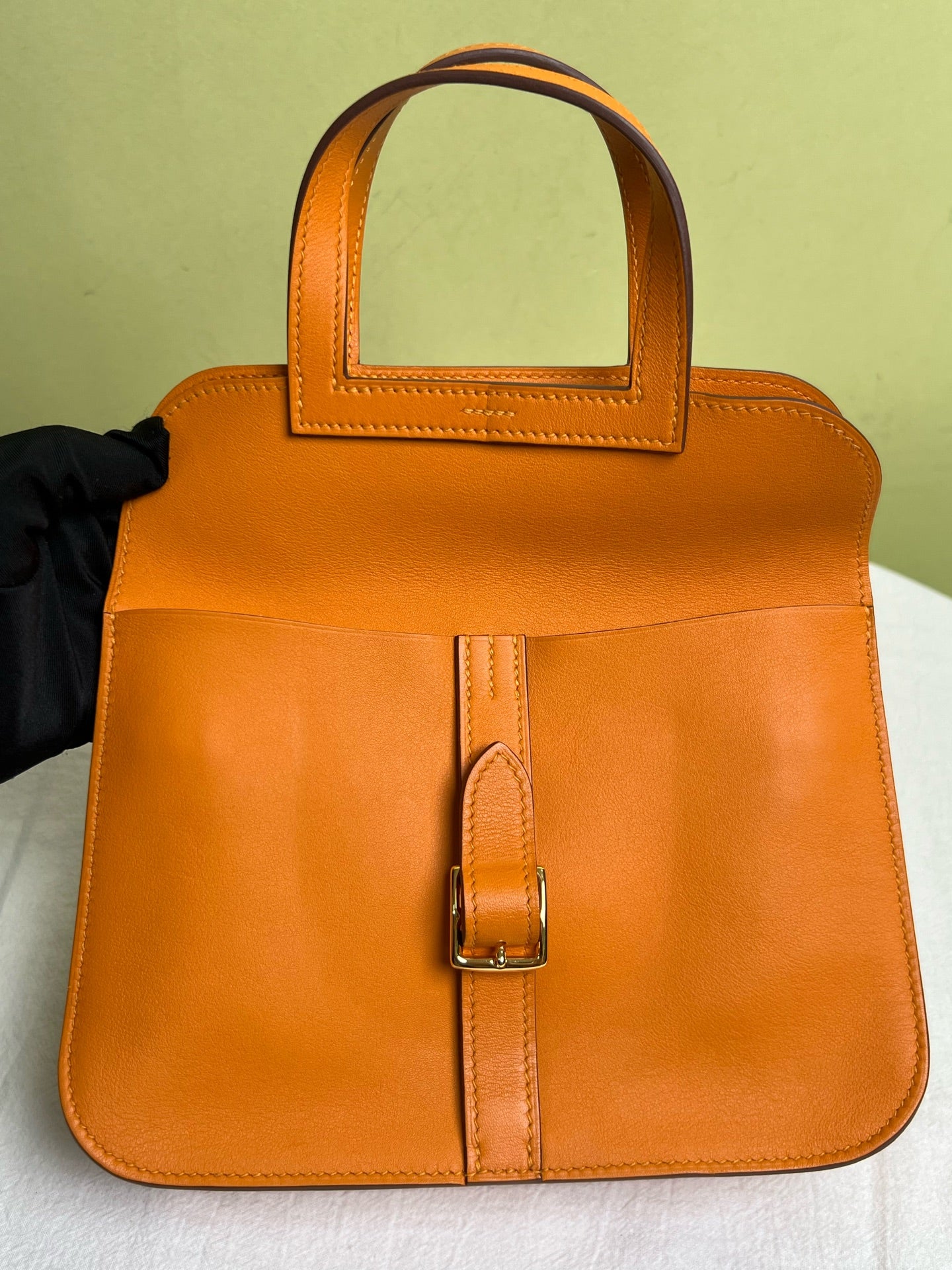 Hermes Orange Crossbody