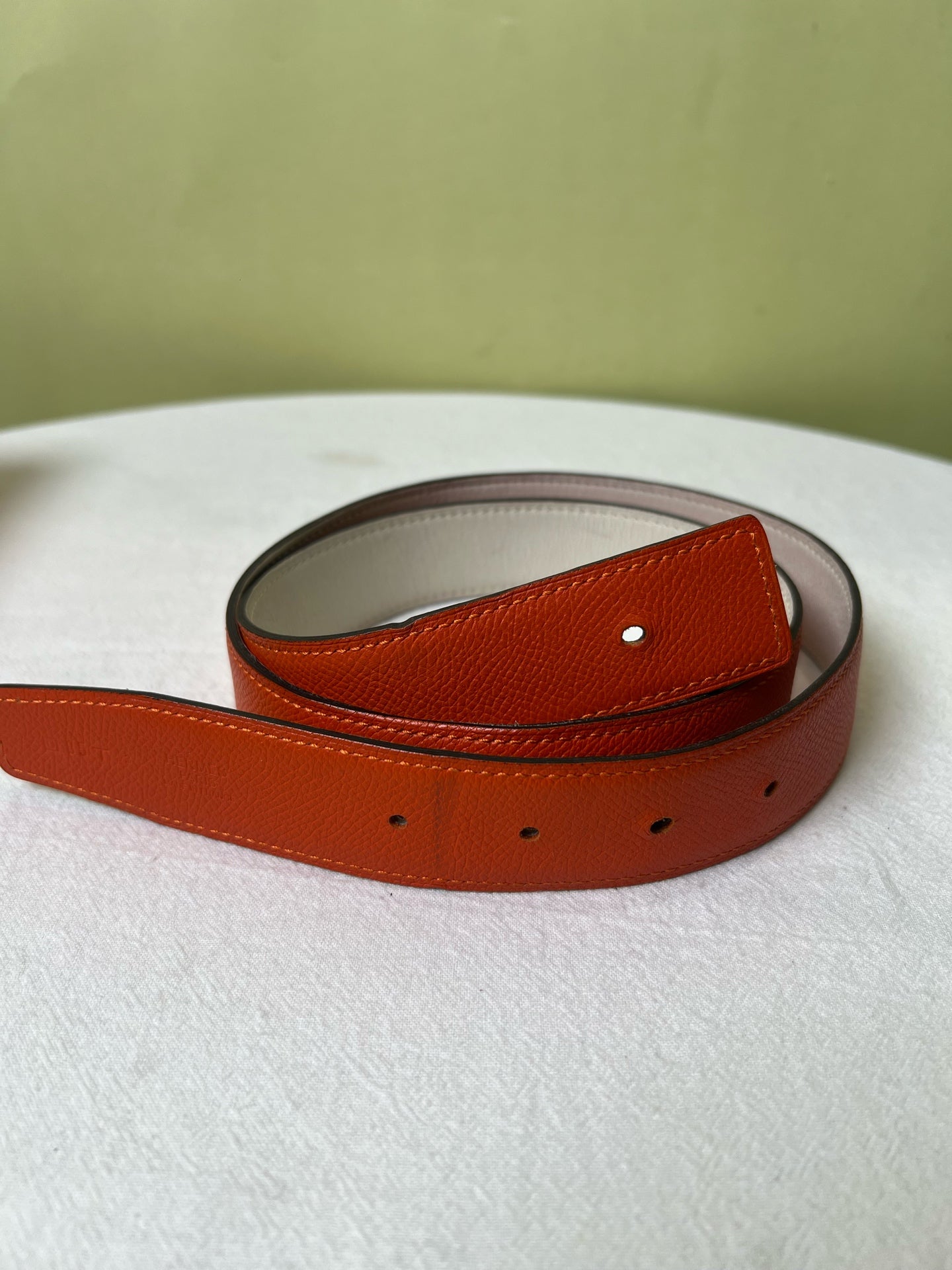 Hermes Orange Belt