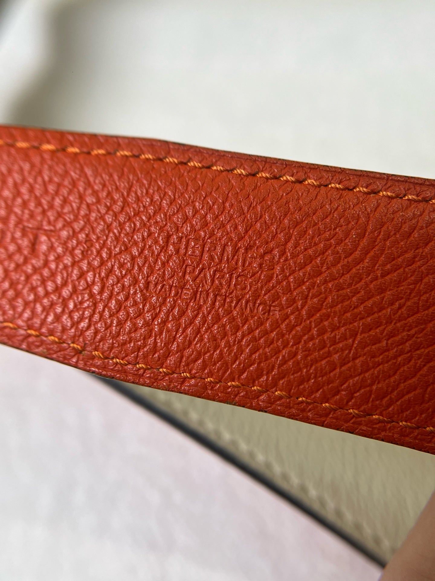 Hermes Orange Belt